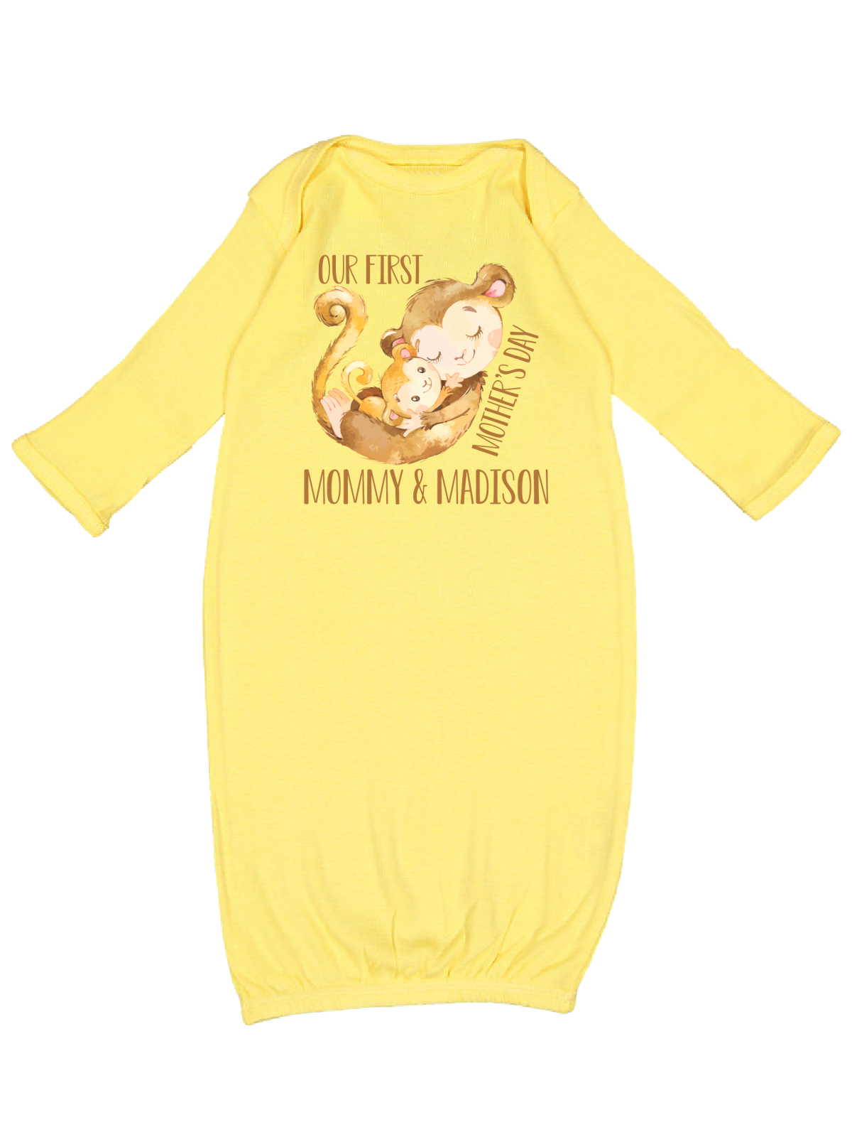 Our First Mother's Day Baby Gown