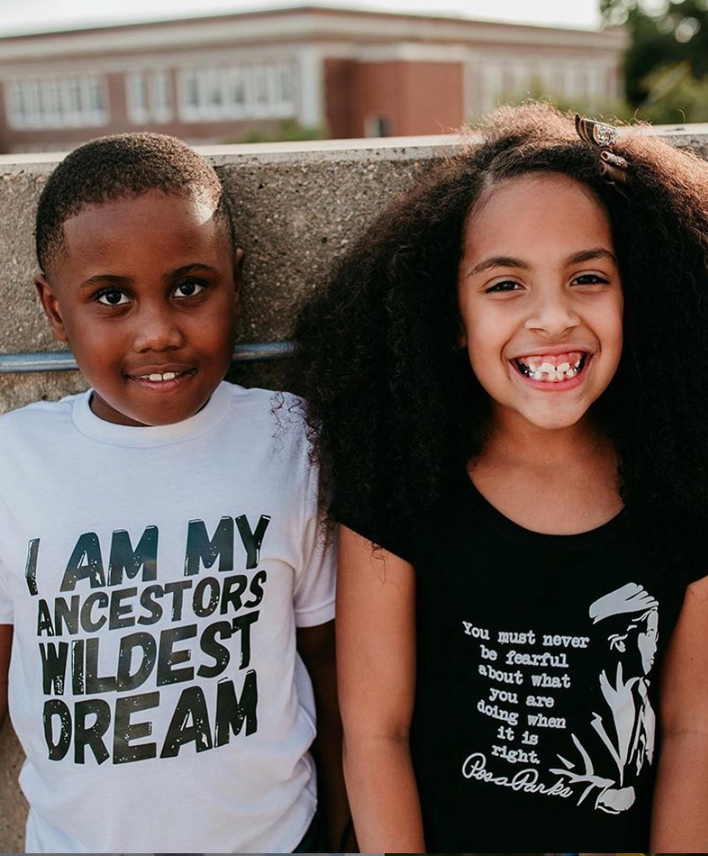 I Am My Ancestors' Wildest Dream Kids Shirt