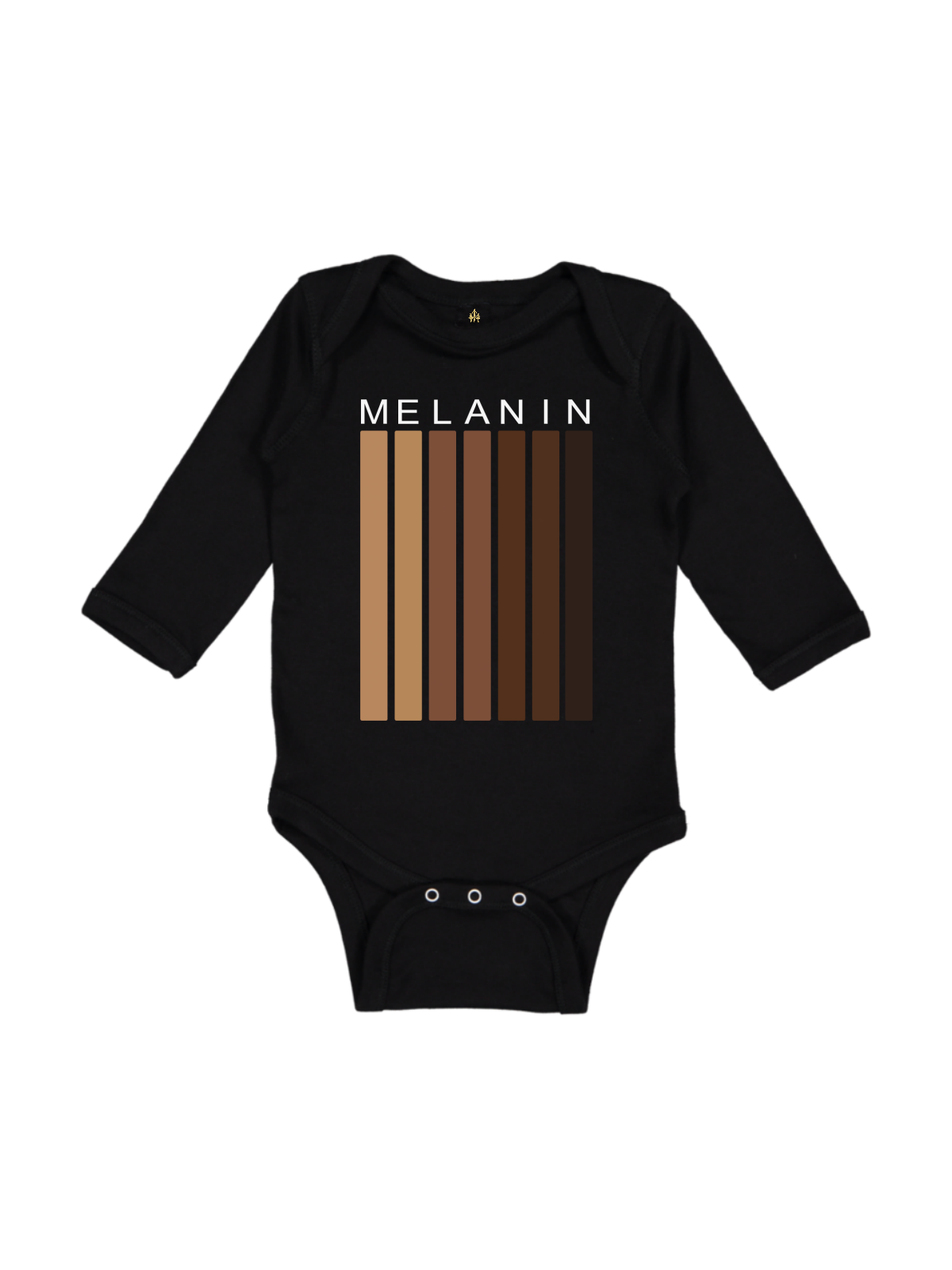Shades of Melanin Black History Baby Bodysuit