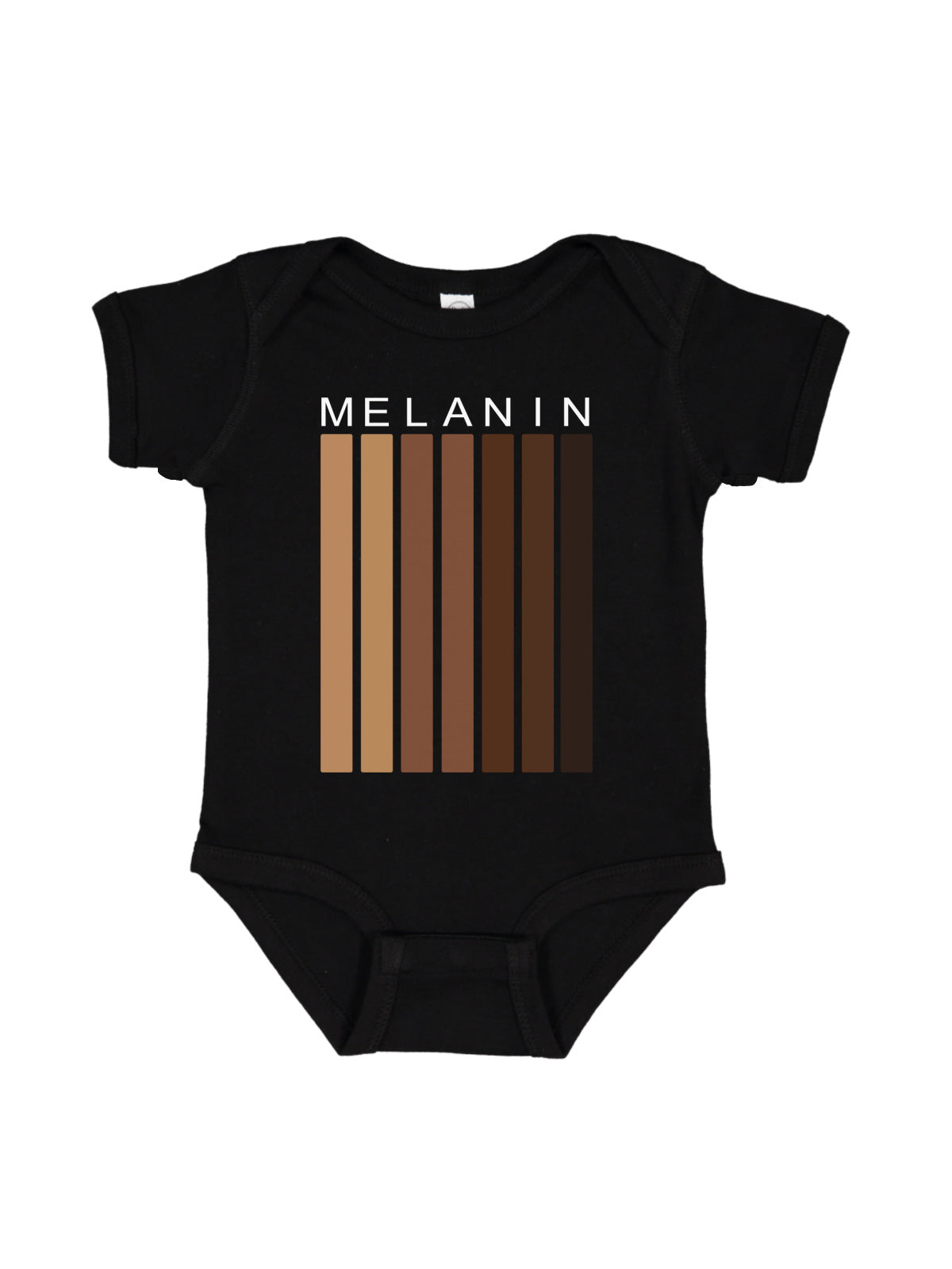 Shades of Melanin Black History Baby Bodysuit