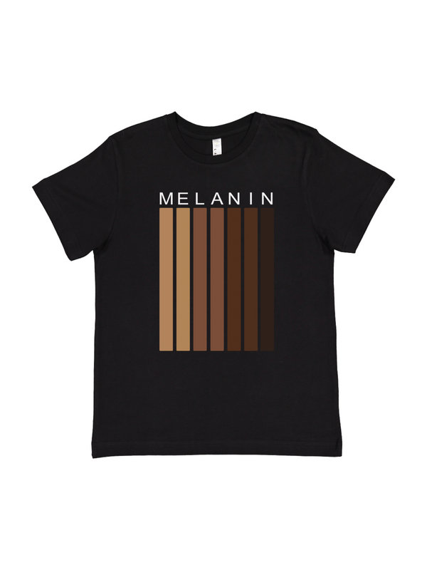 Shades of Melanin Kids Black History Shirt | MMofPhilly - Mackenzie ...