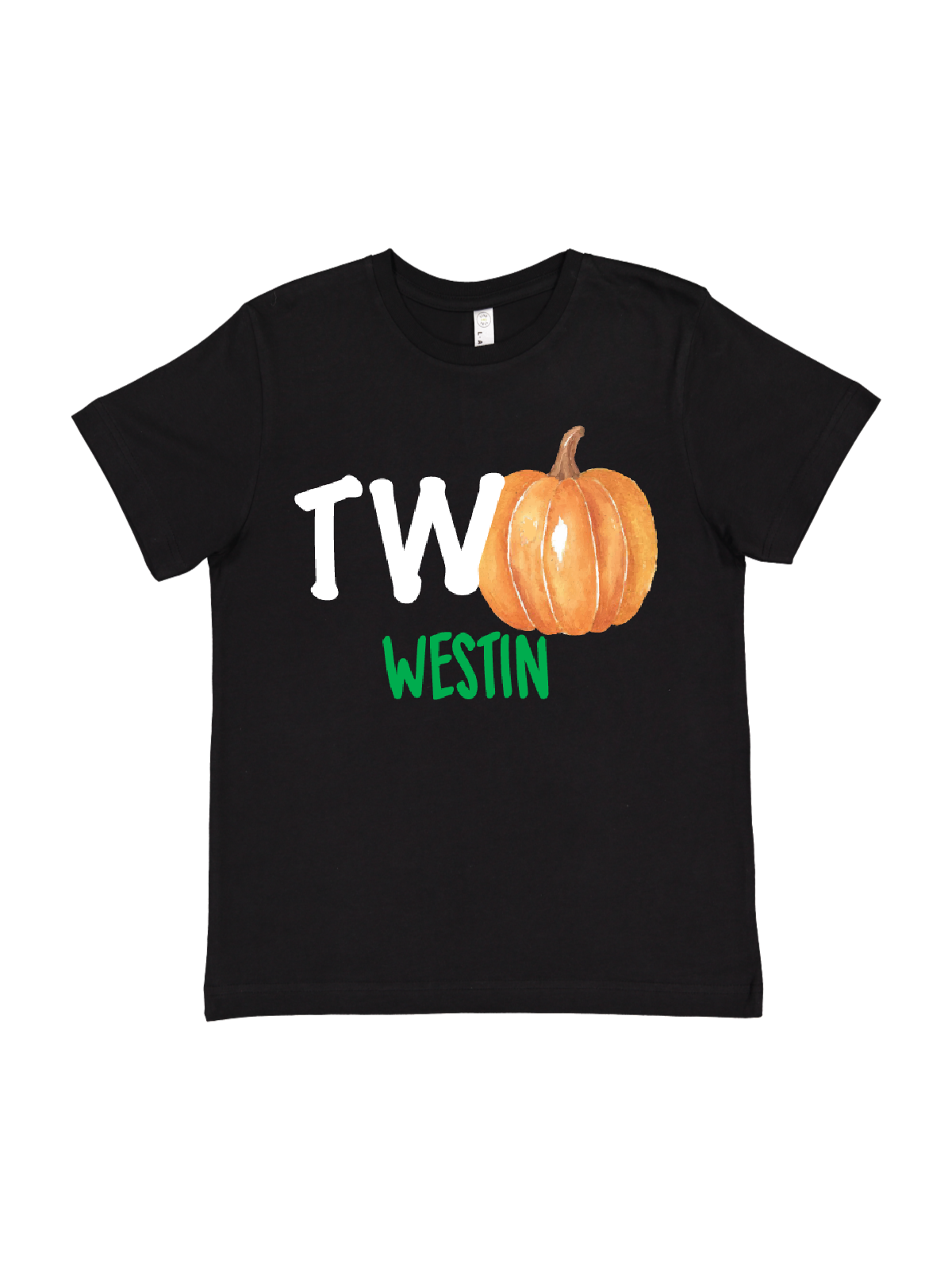 TWO pumpkin birthday shirt