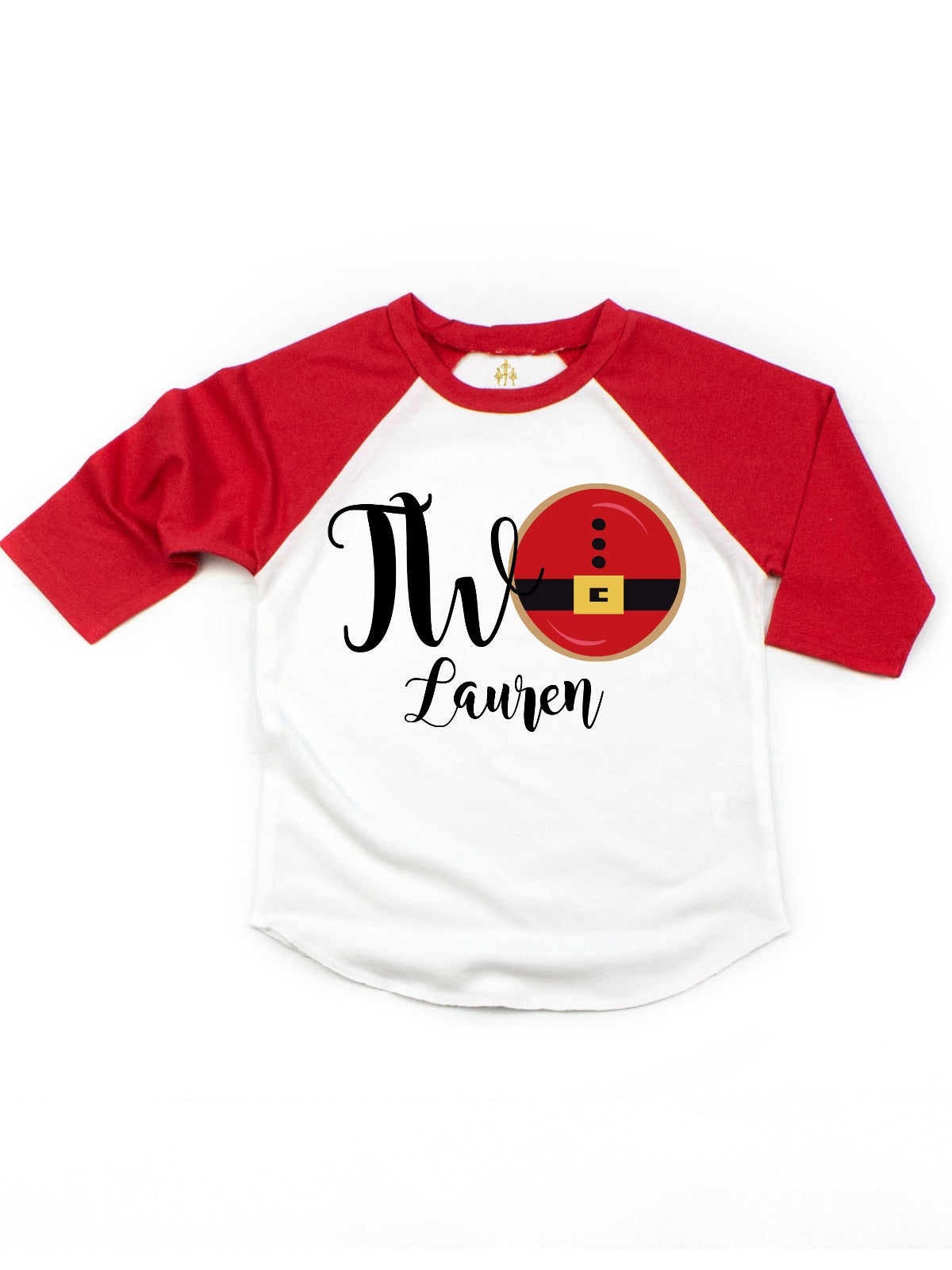 TWO girls second birthday santa suit