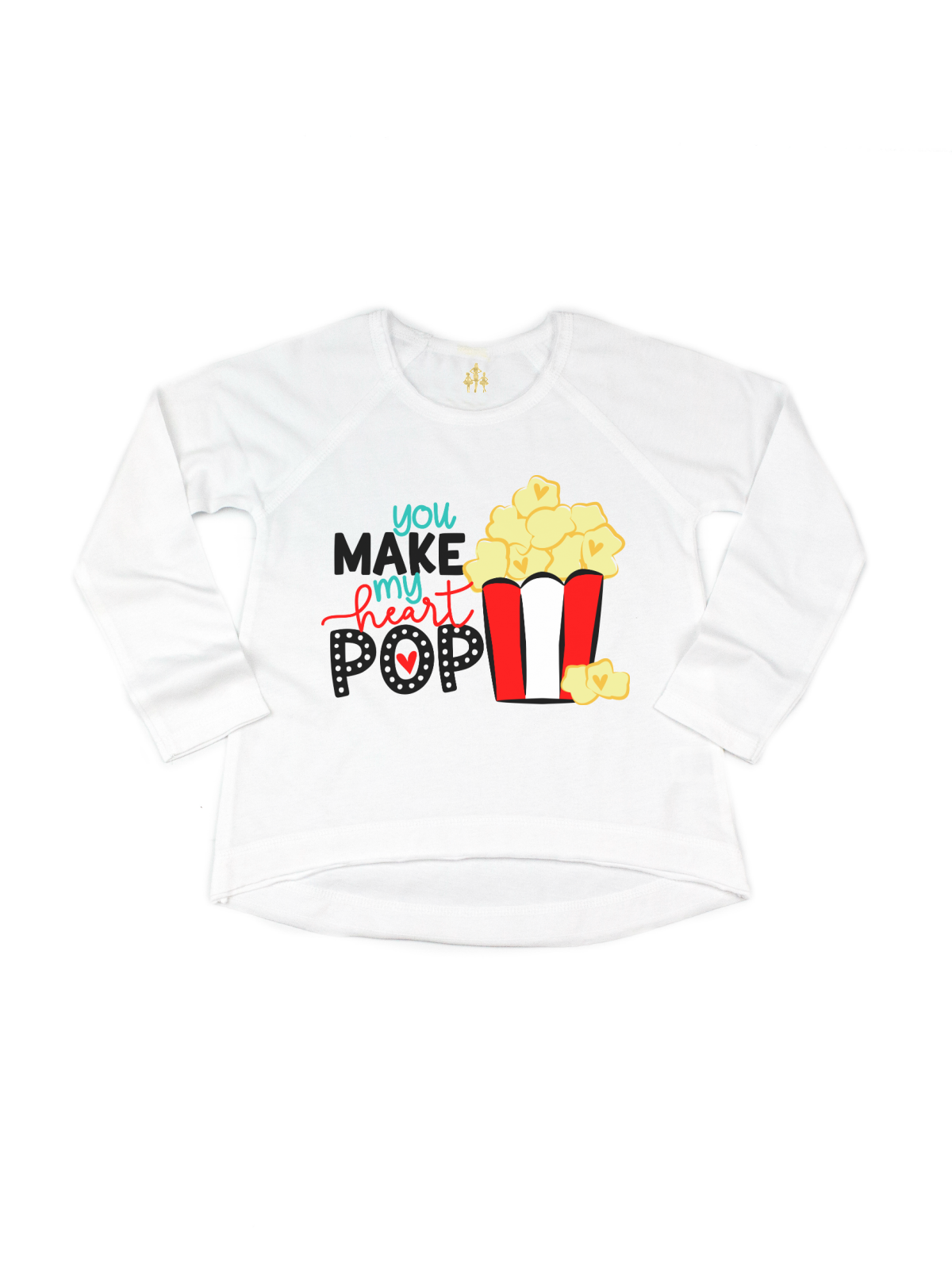 You Make My Heart Pop Girls Valentine's Day Shirt