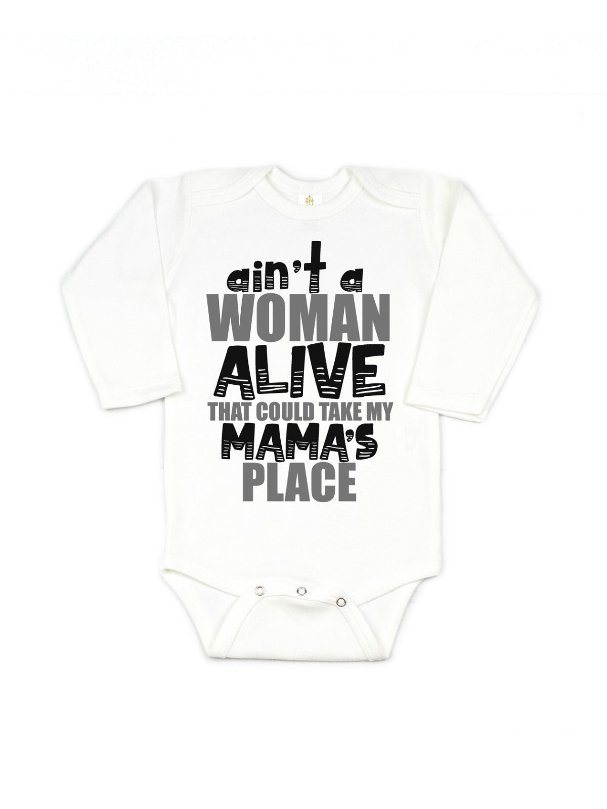 aint a woman alive baby bodysuit