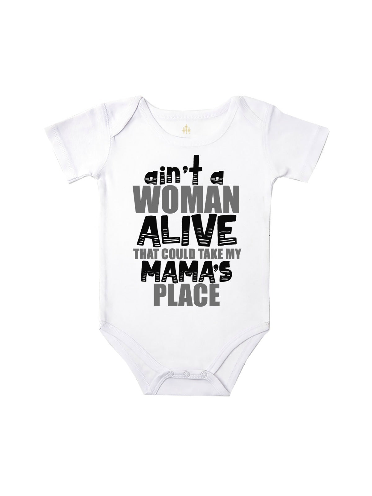 aint a woman alive baby bodysuit