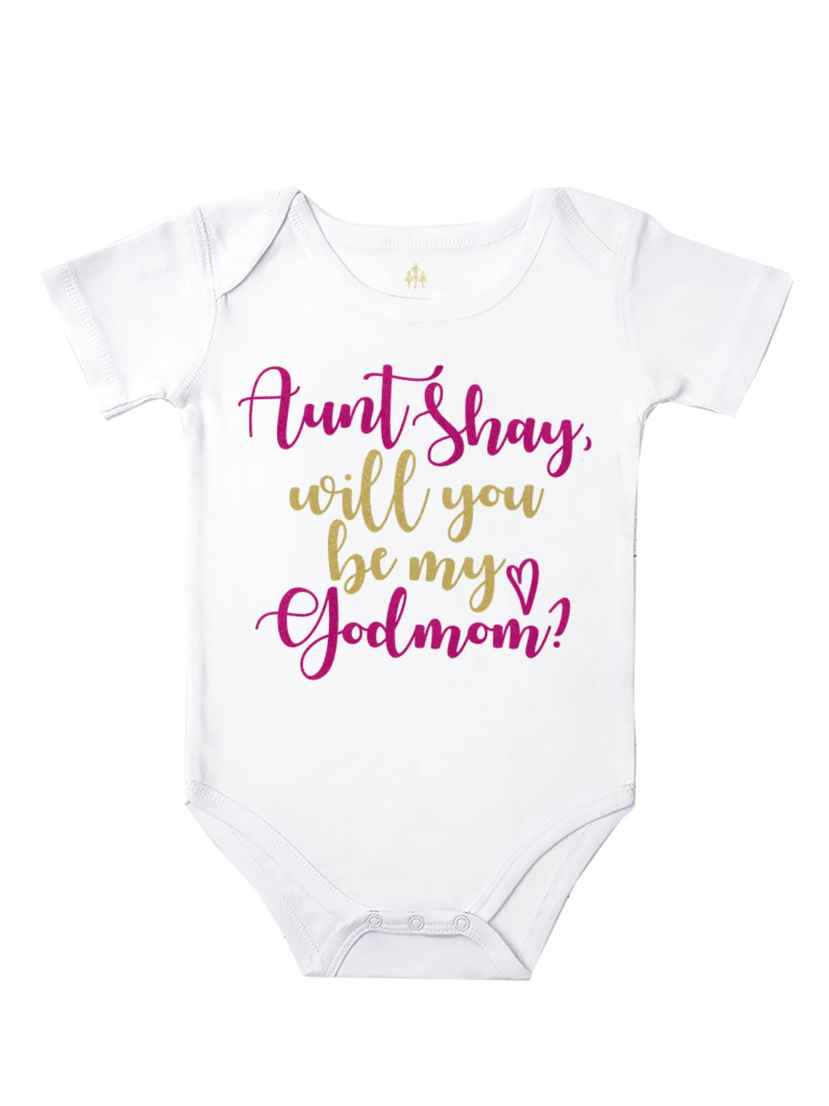 Personalized Godmom Proposal Bodysuit - Any Name