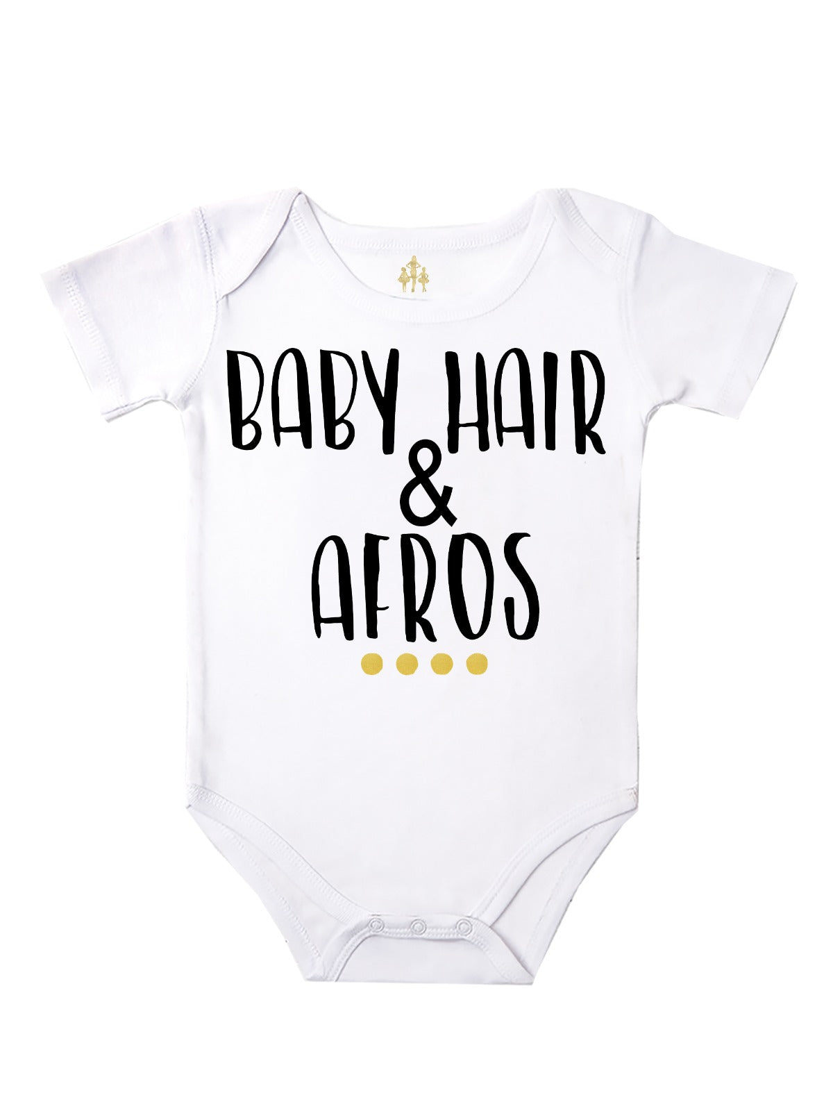 Baby Hair and afros baby bodysuit