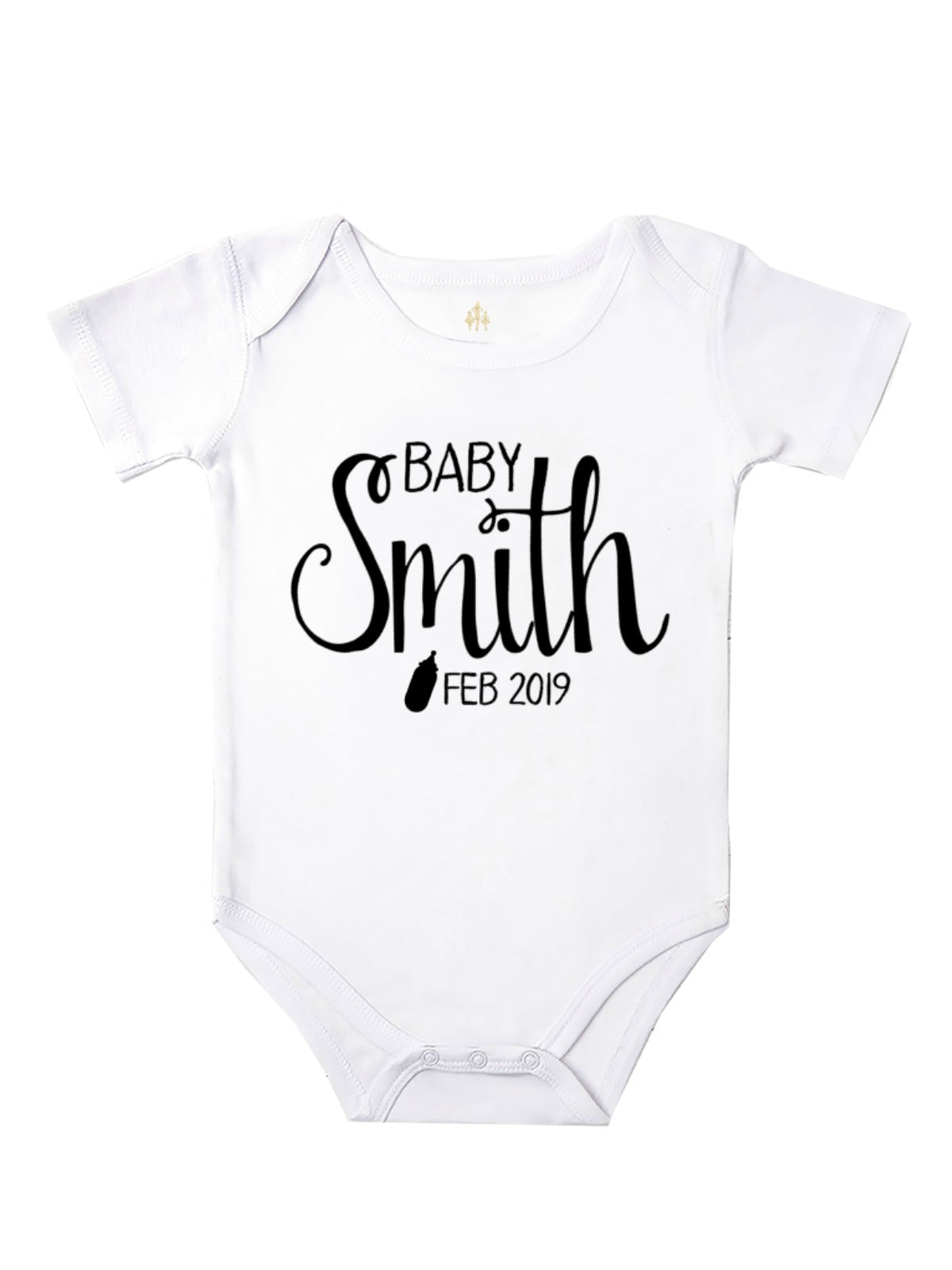 pregnancy announcement baby bodysuit
