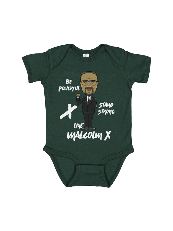 Kids Black History Month Shirt - Be Powerful like Malcolm X - Mackenzie ...