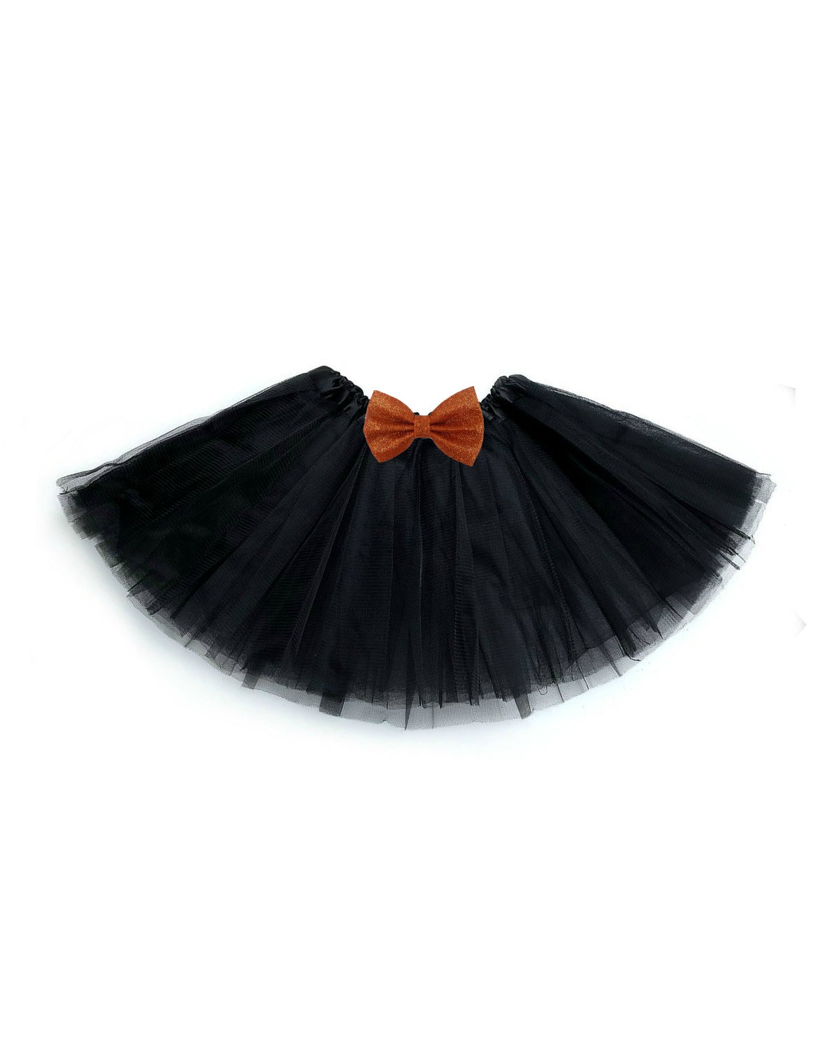girls black and orange halloween tutu