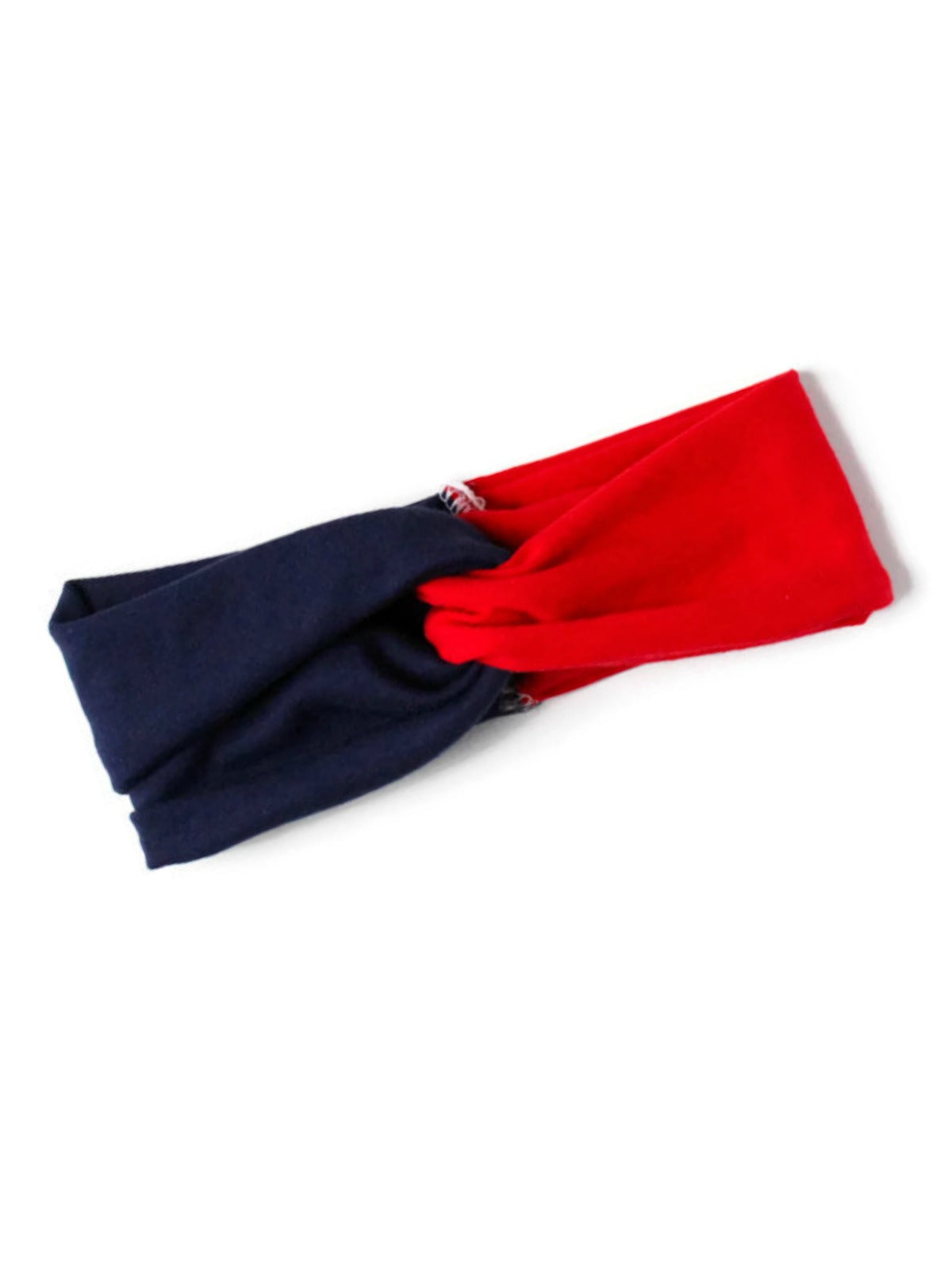 Red & Blue Turban Headband