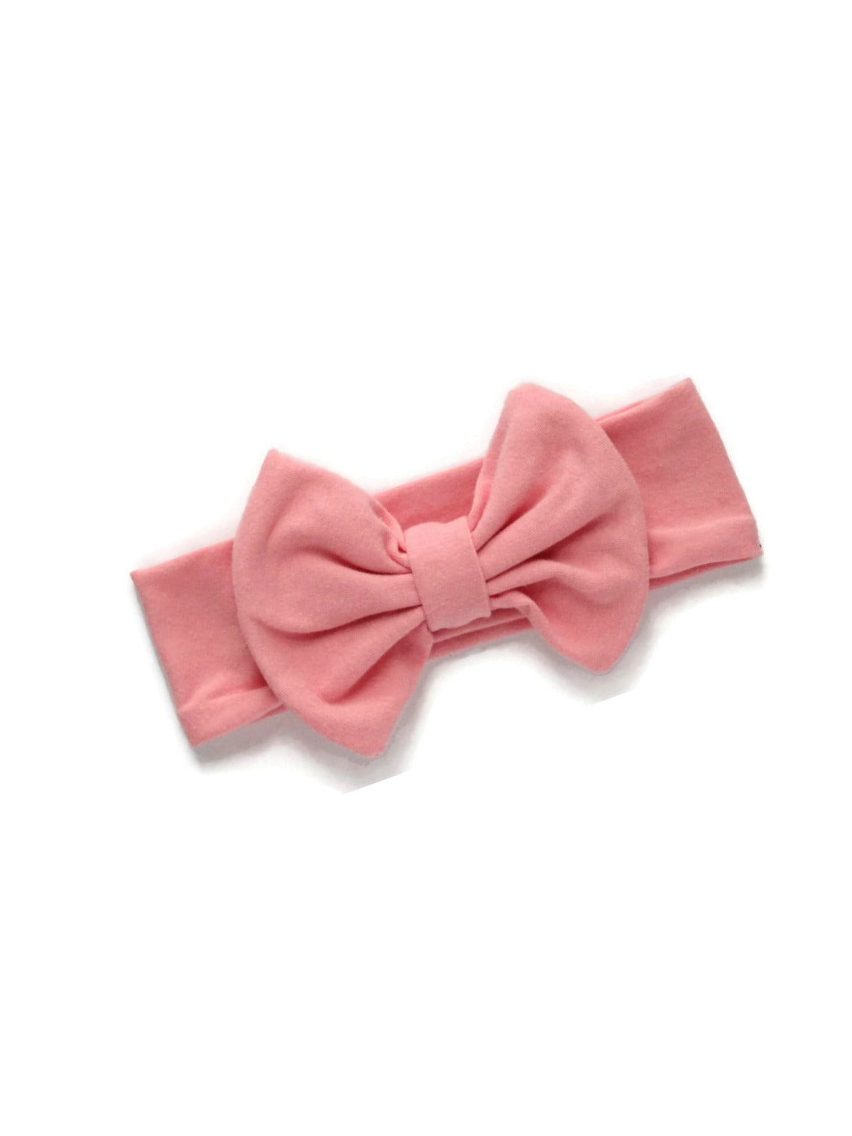 Bow Headband - Blush Pink