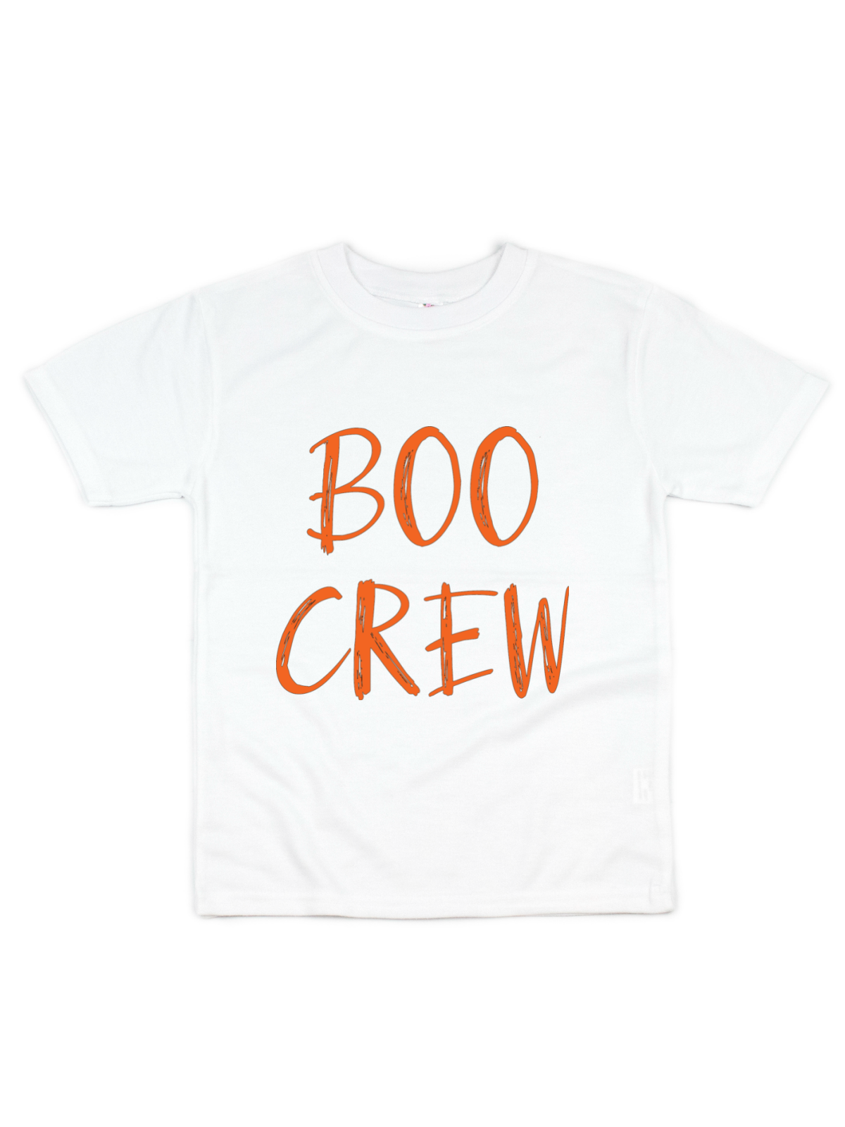 boo crew kids shirt in white