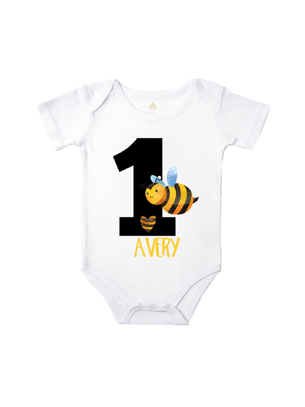 first birthday bumble bee shirt for baby girl