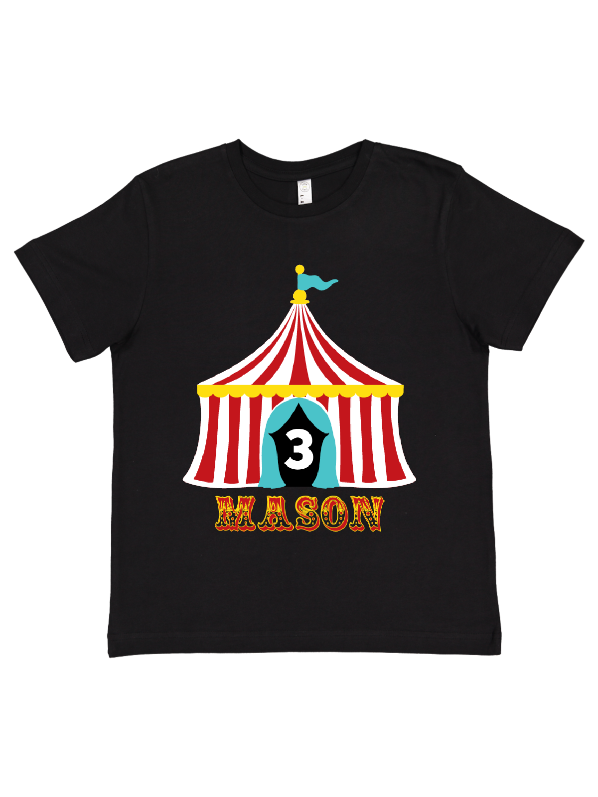 kids circus big top shirts