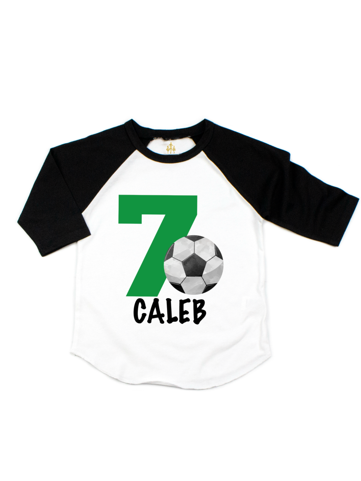 kids soccer birthday shirt