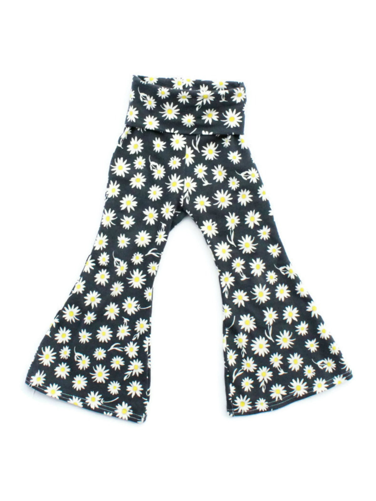 baby girl, toddler girl daisy bell bottom pants leggings