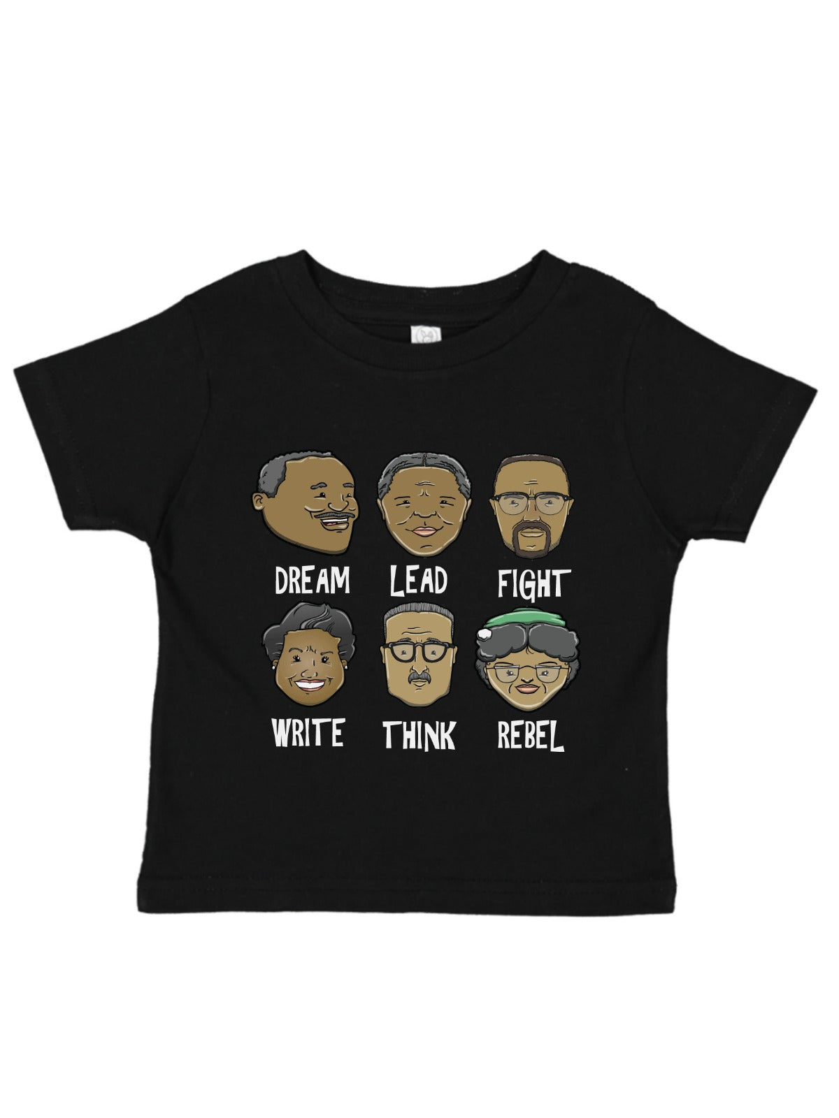 Short Sleeve Kids Black Activist African American History Shirt