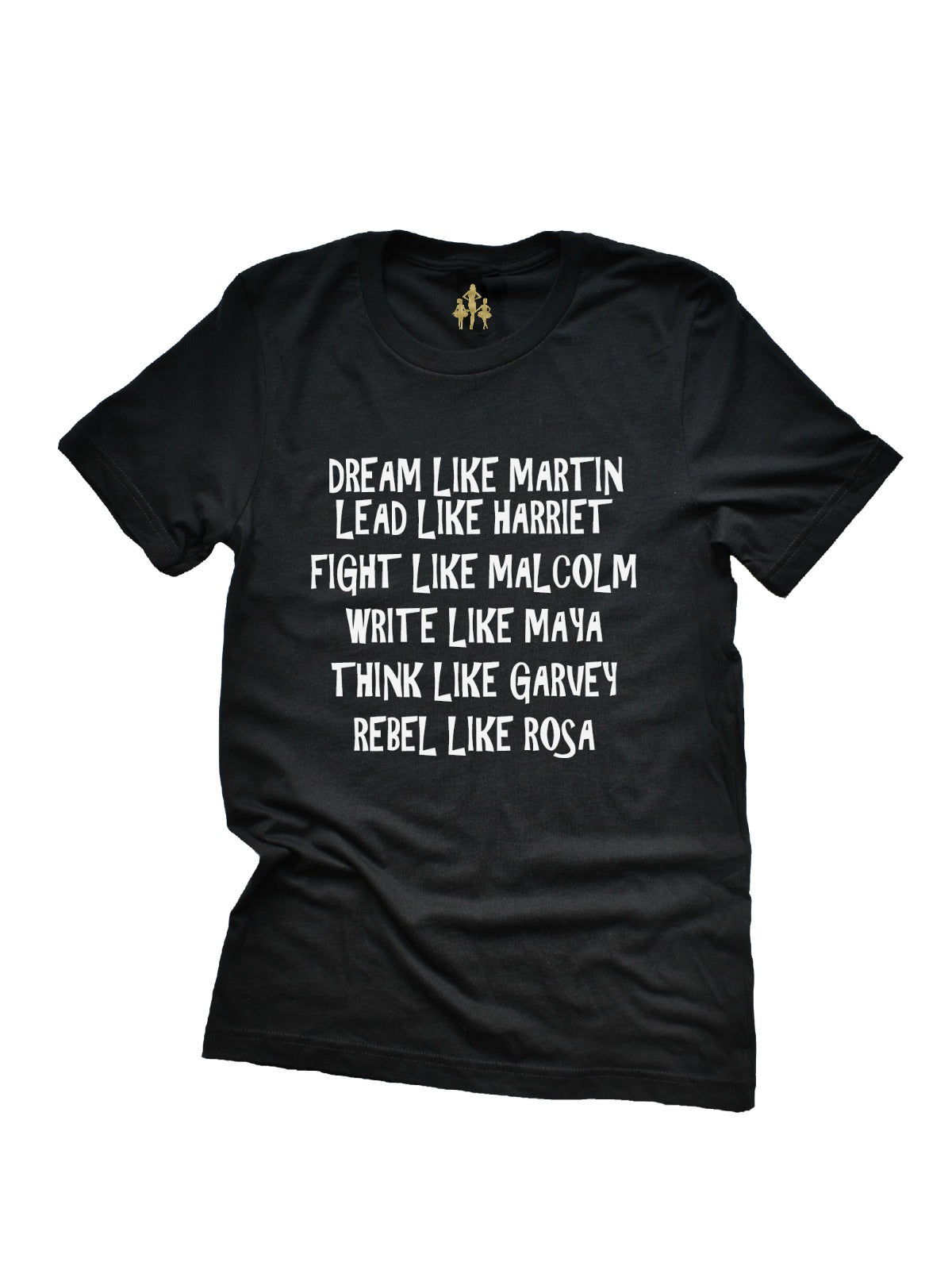 dream like martin black activists history month t-shirt
