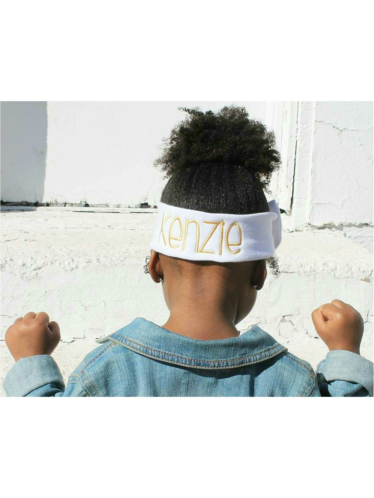 Personalized Bow Headband