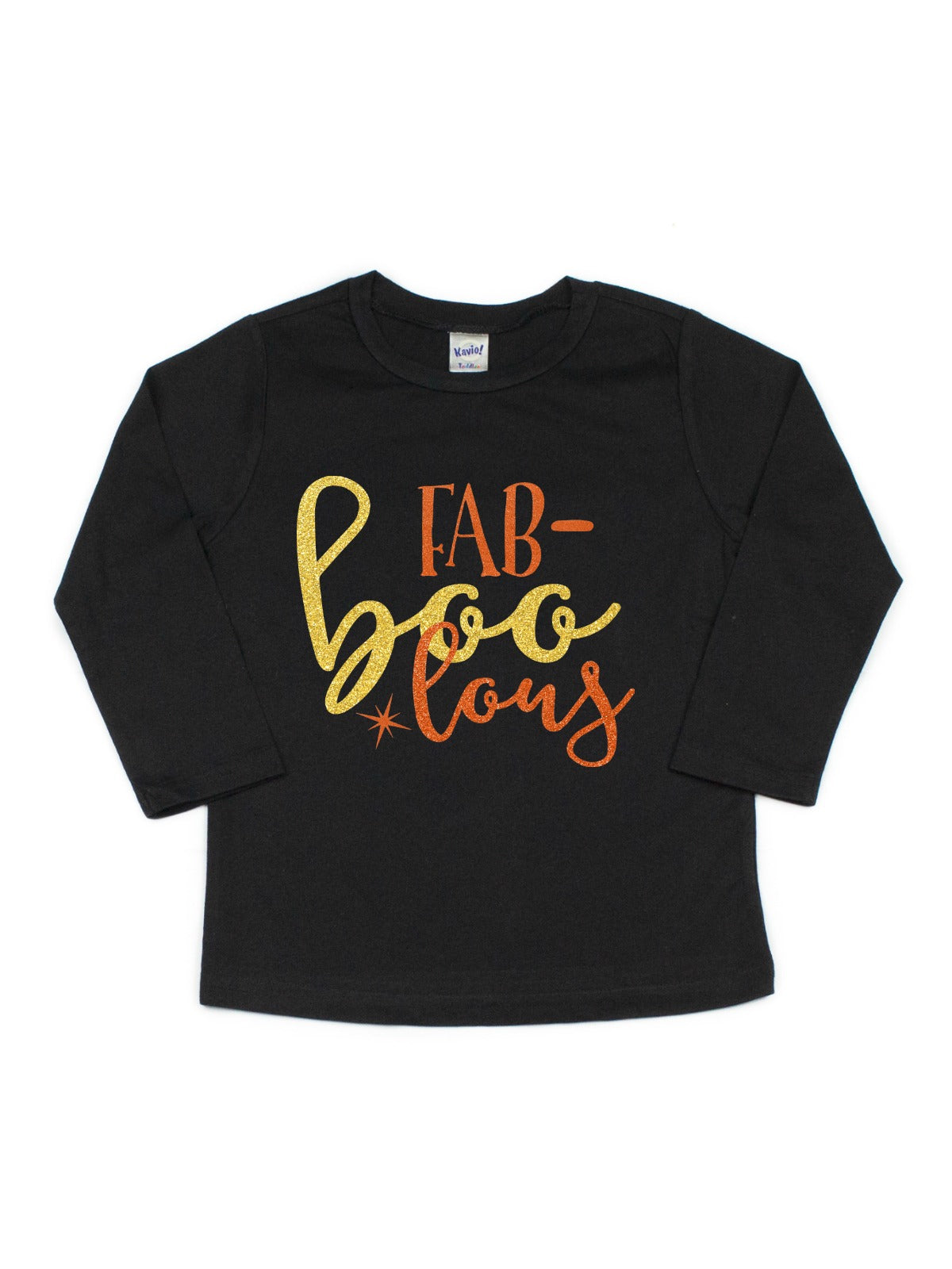 fabBOOlous girls sparkle halloween shirt