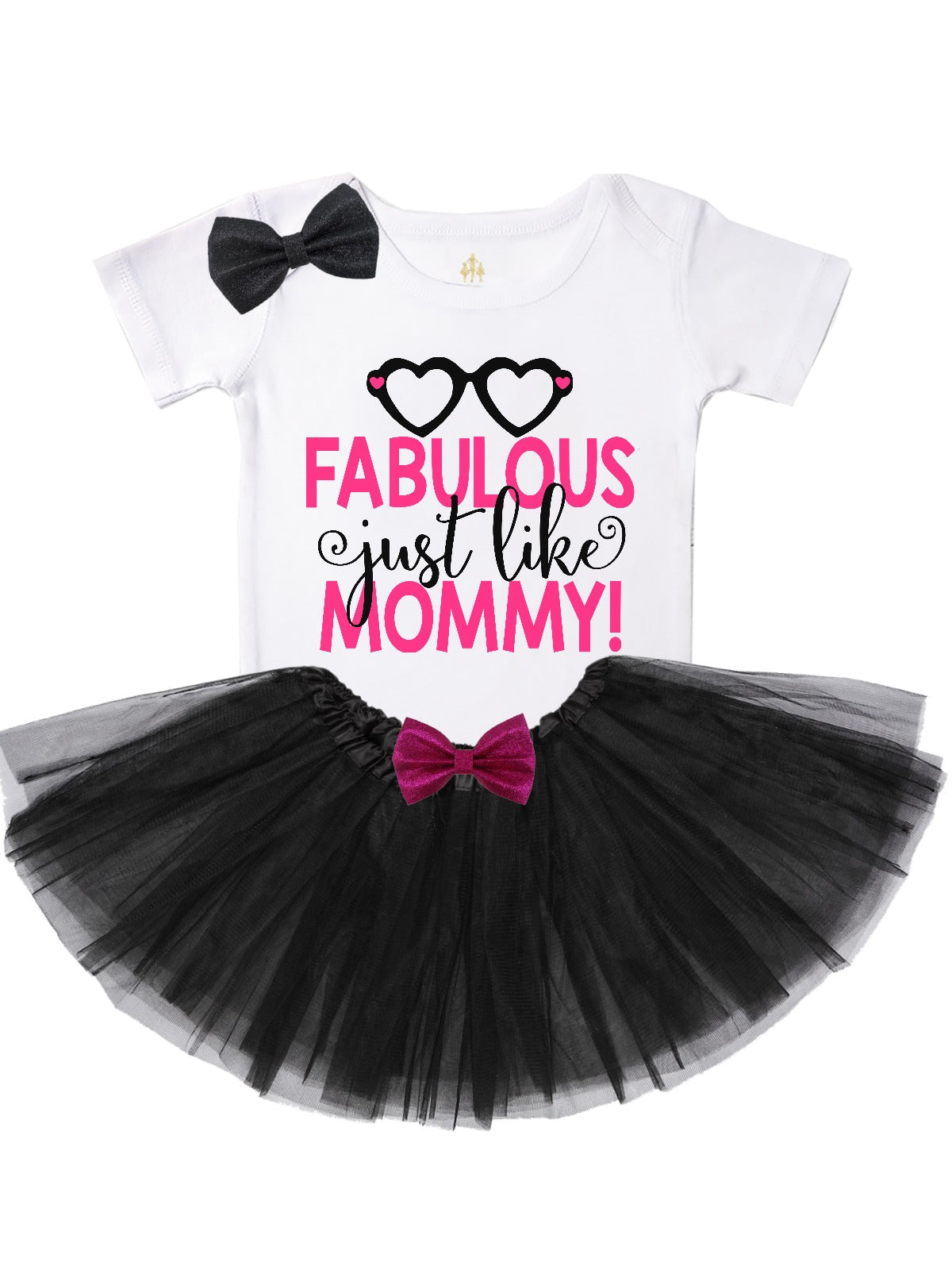 Fabulous Just Like Mommy - Tutu Outfit Top Only Fabulous Just Like Mommy - Tutu Outfit Top Only