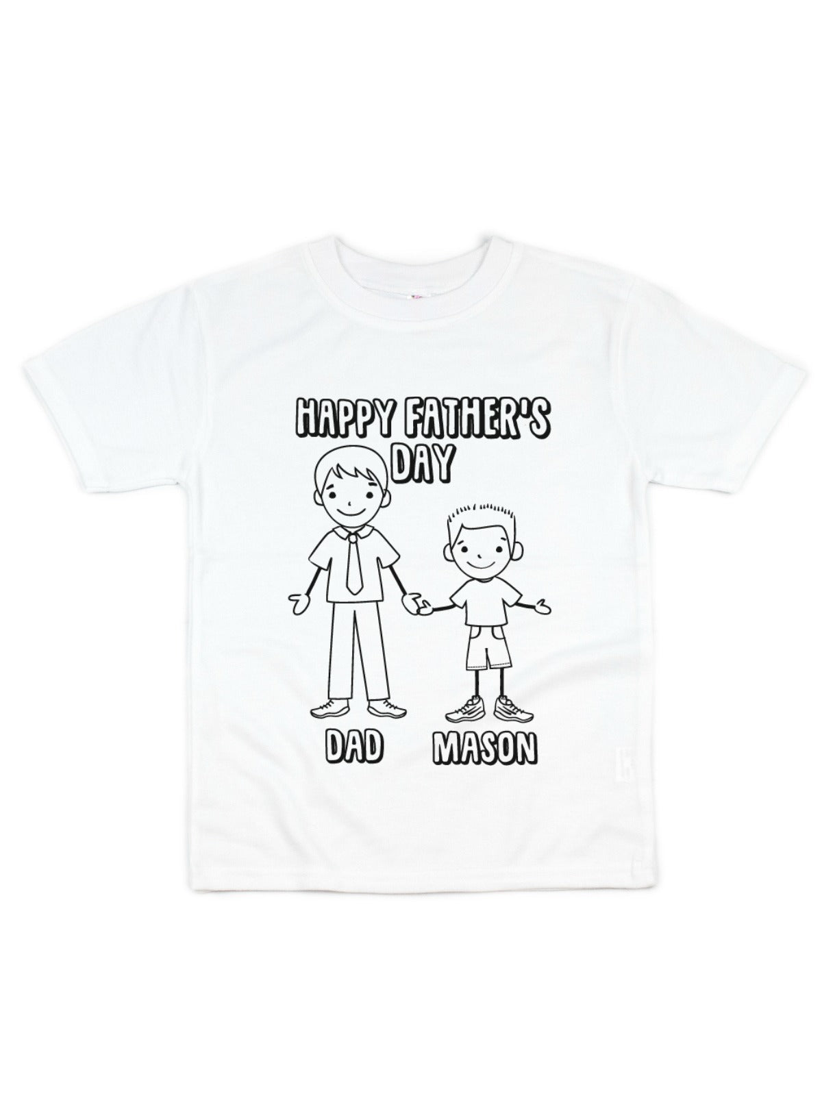 custom fathers day gift from kids shirt