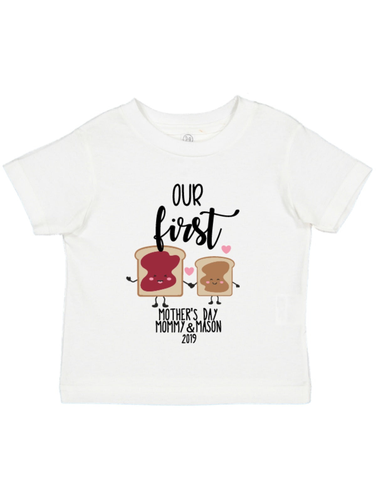 Our First Mother's Day PB&J Bodysuit & Tee