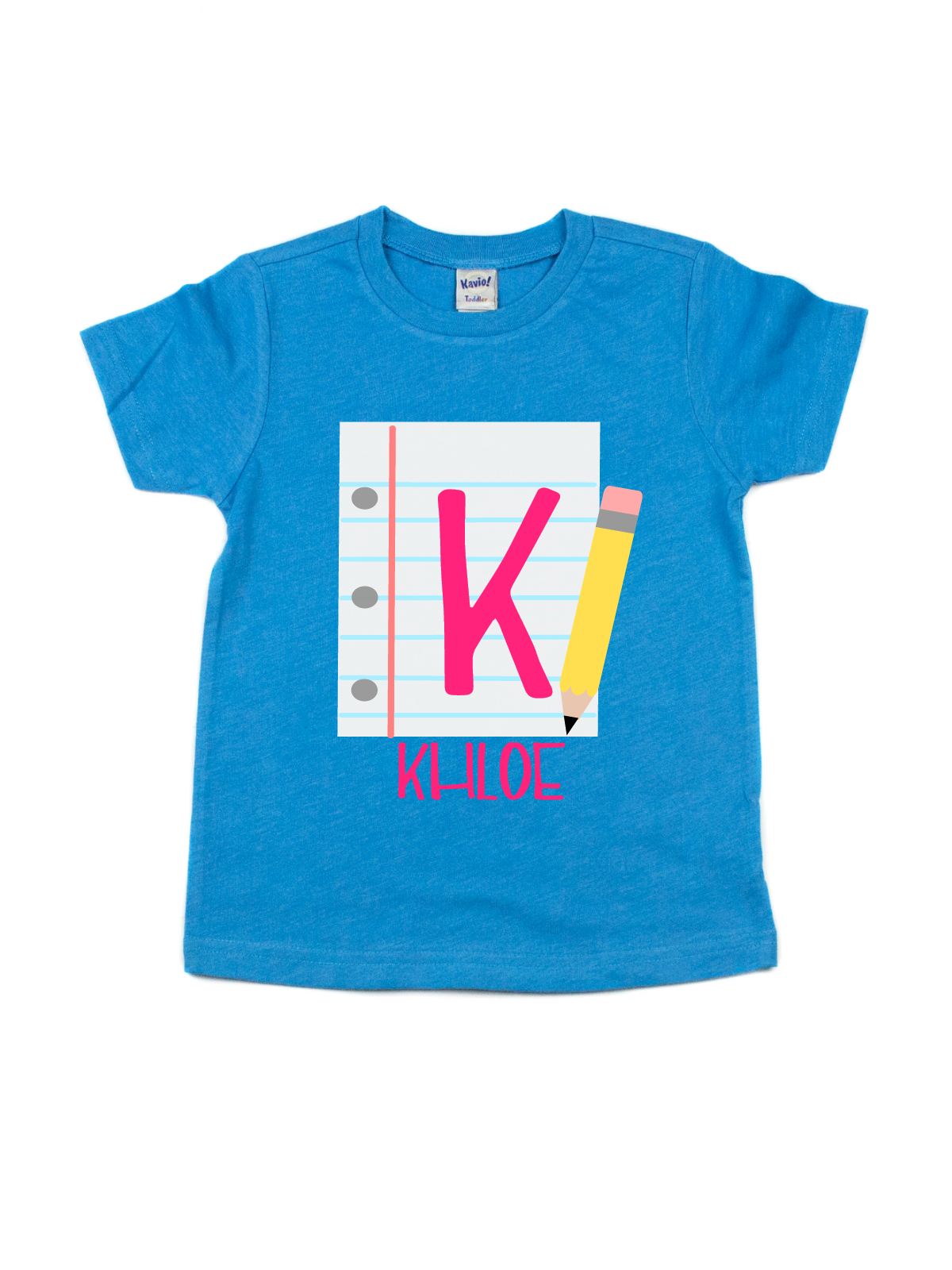 personalized kids back to school shirt