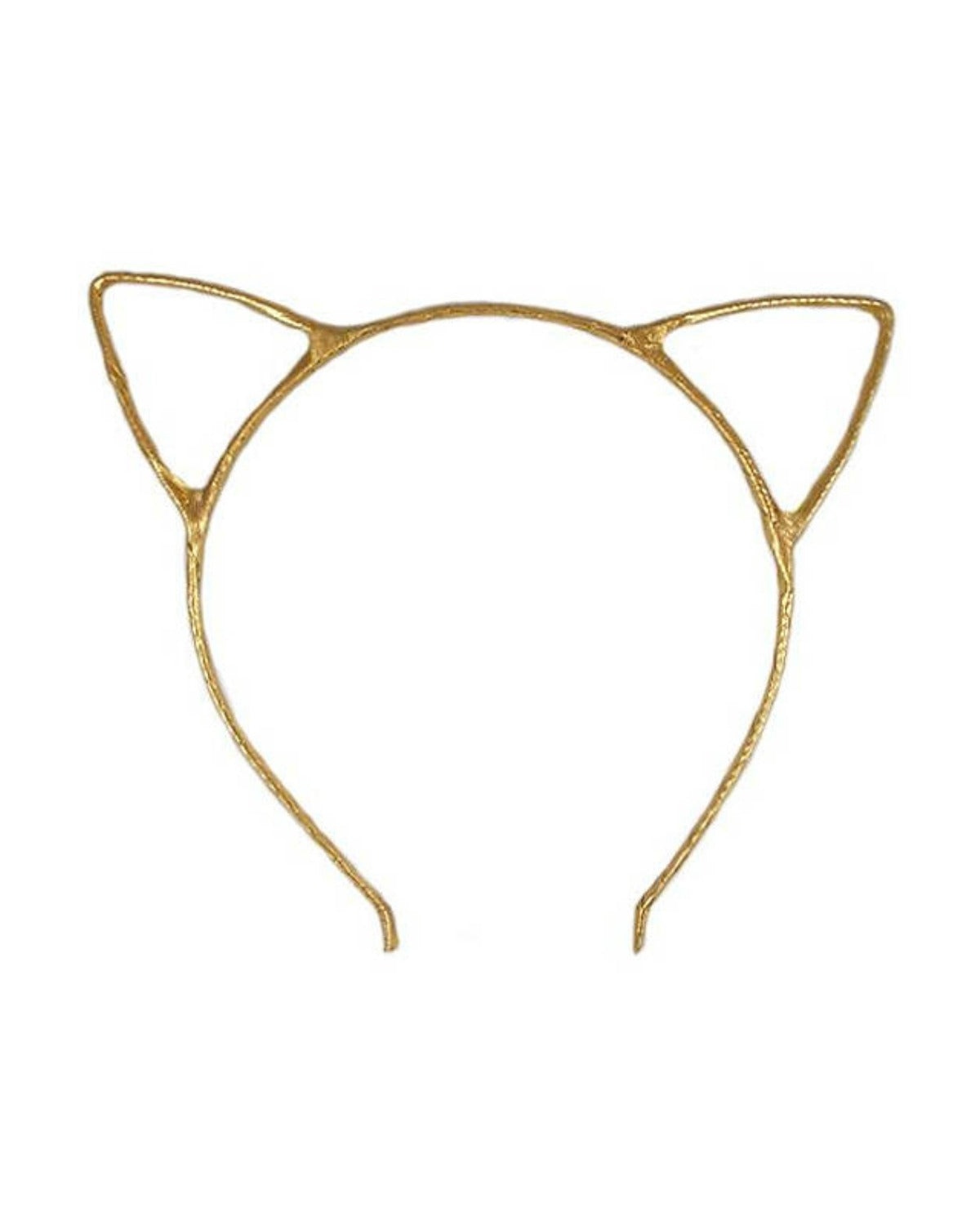 gold kitty ears headband cat costume