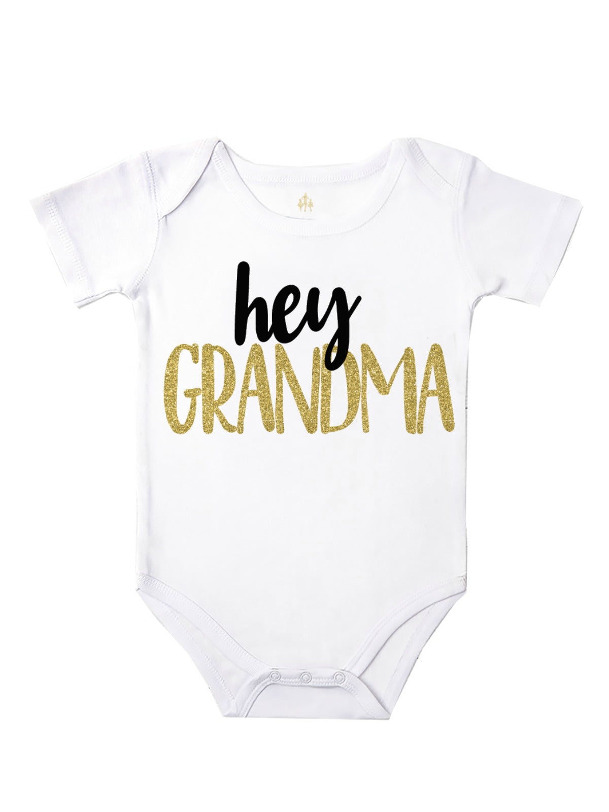 hey Grandma! Pregnancy Announcement Baby Bodysuit