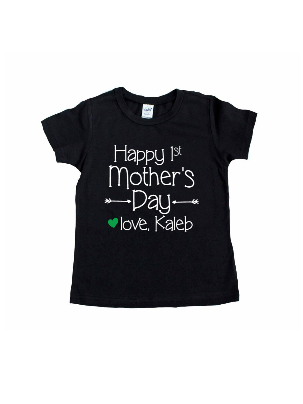 personalized 1st mother's day boys t-shirt