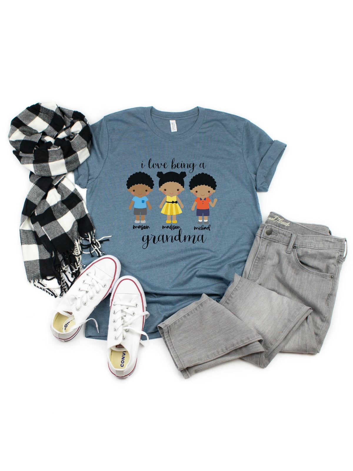 I Love Being a Grandma - Personalized Shirt