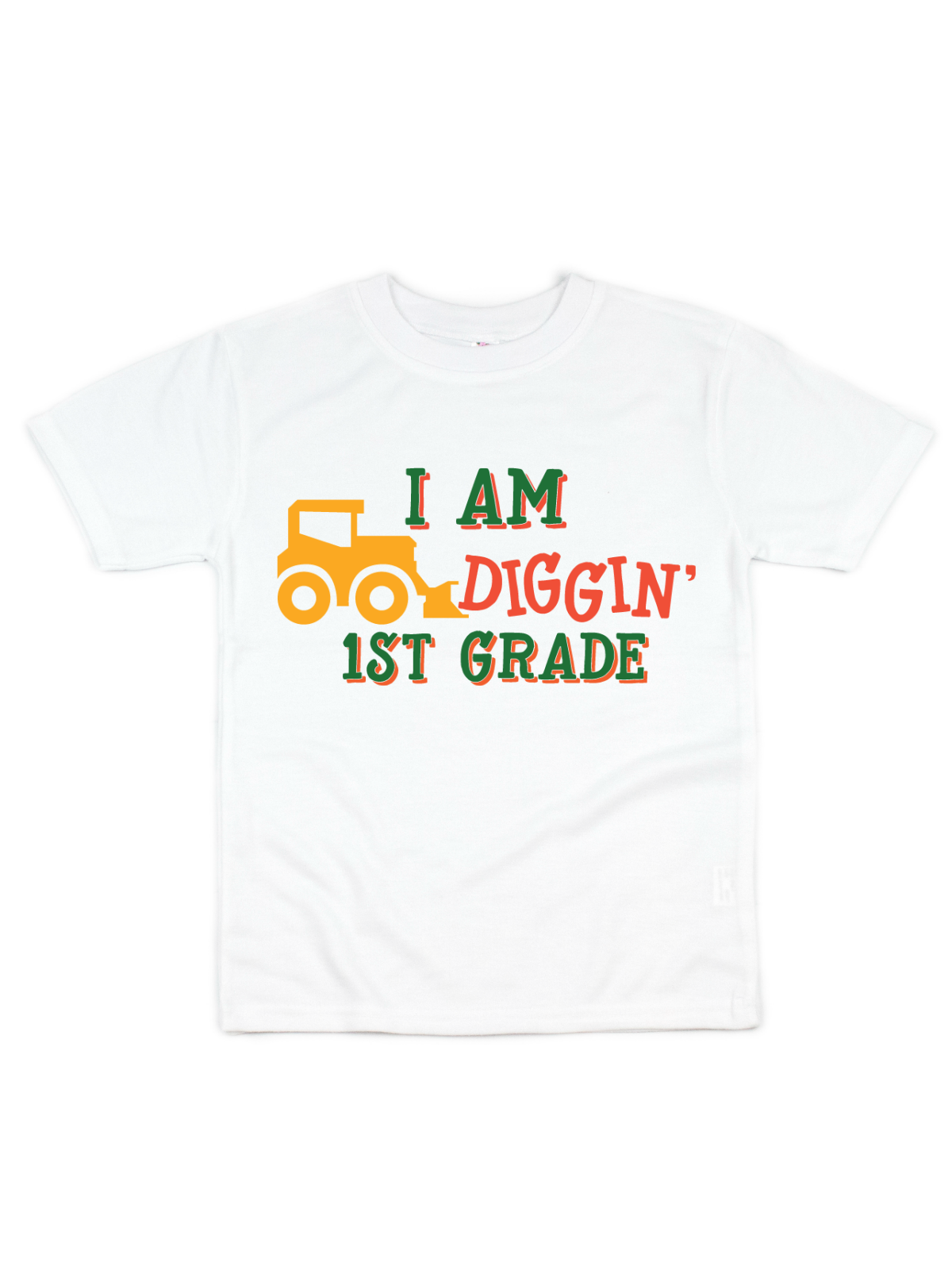 I am digging 1st grade kids school shirt