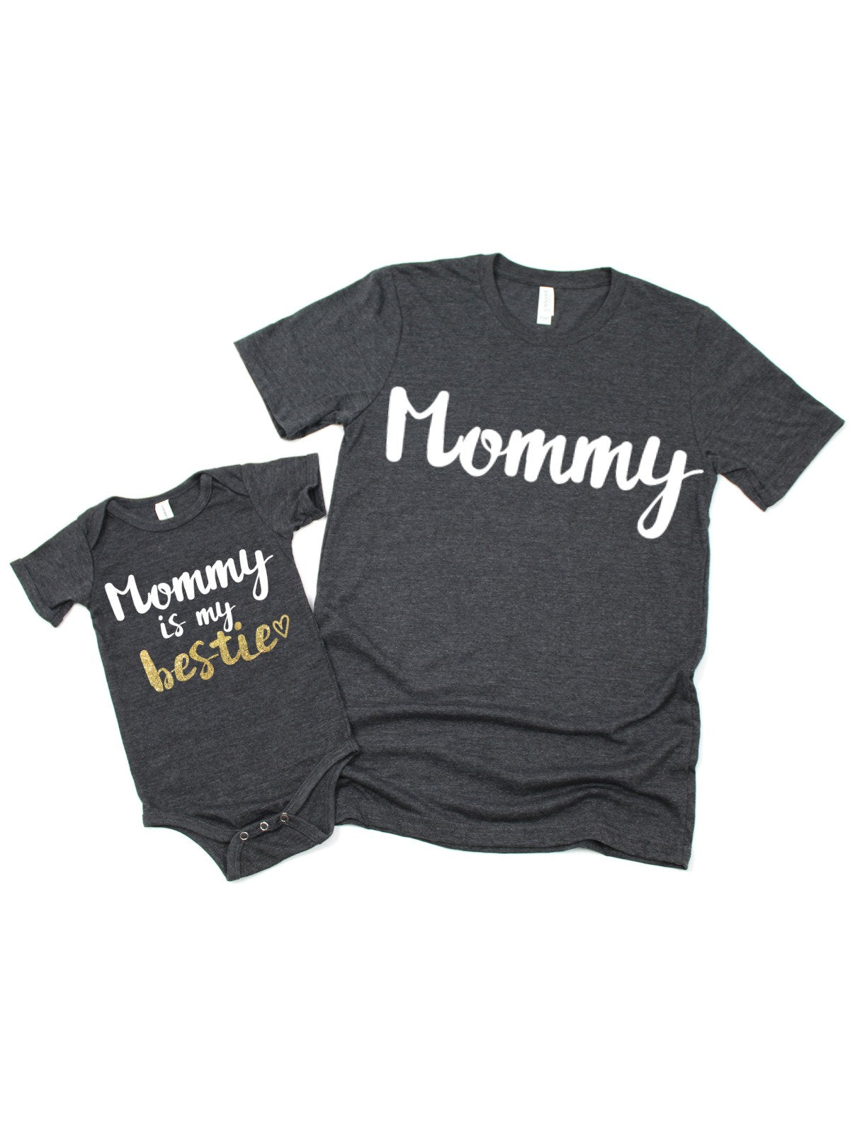mommy is my bestie matching mother daughter shirts