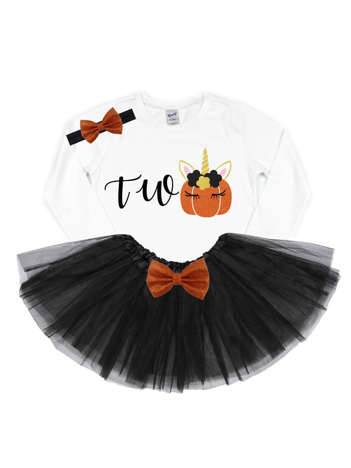 Two Unicorn Tutu Outfit