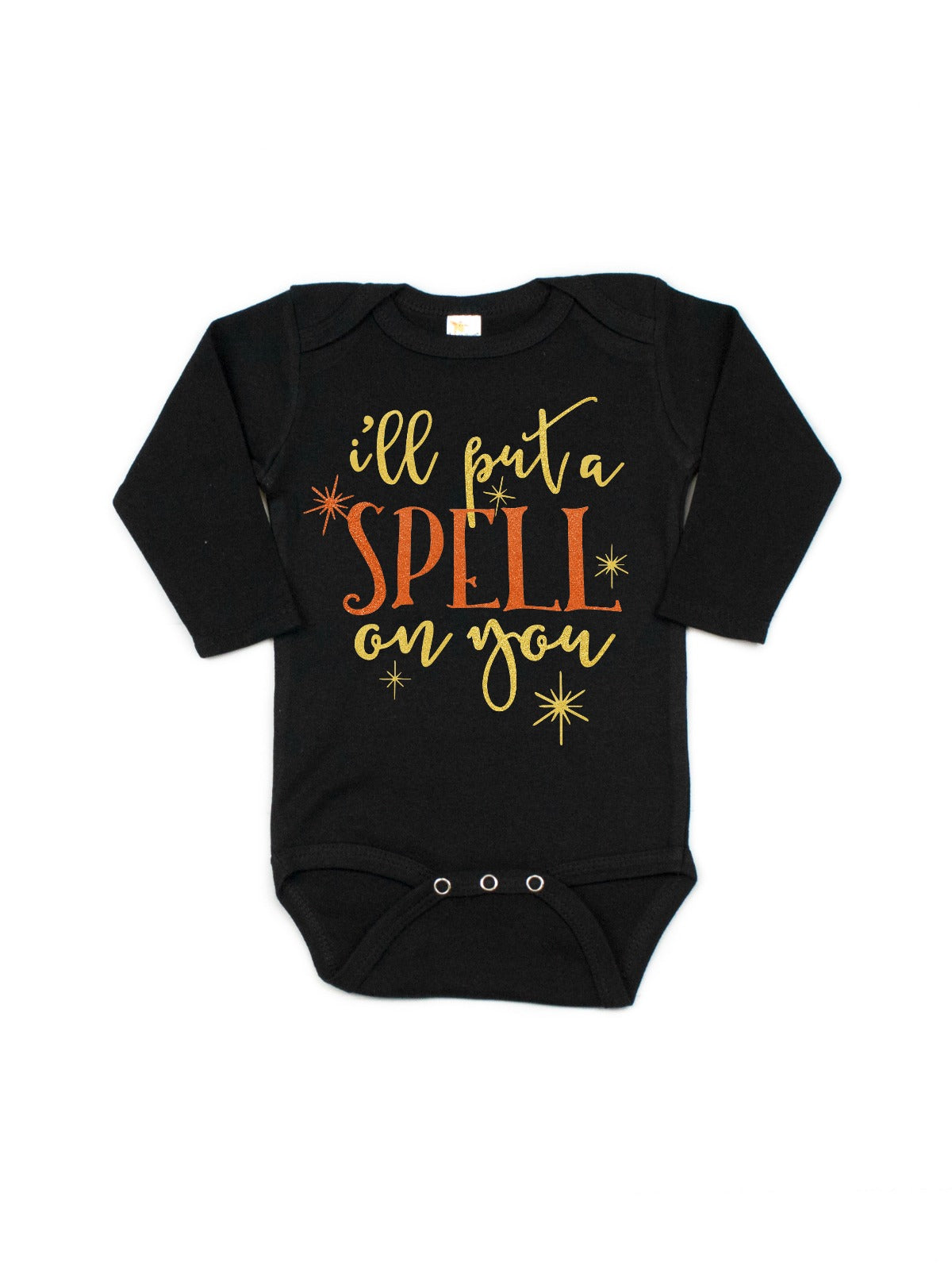 I'll Put a Spell on You Infant Bodysuit in Black