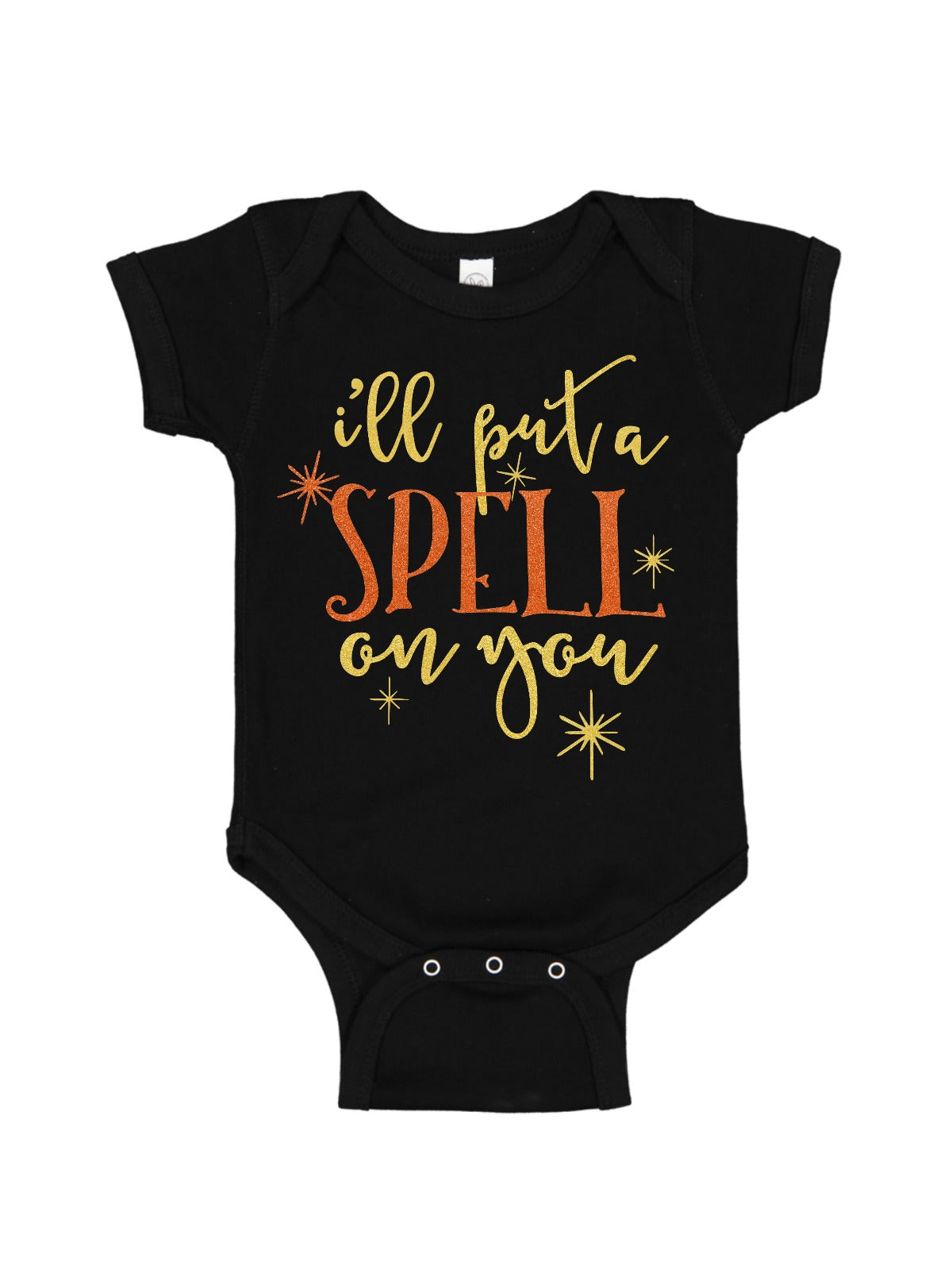 I'll Put a Spell on You Infant Bodysuit in Black