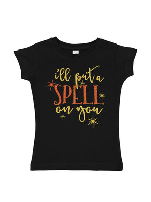 ill put a spell on you girls t-shirt