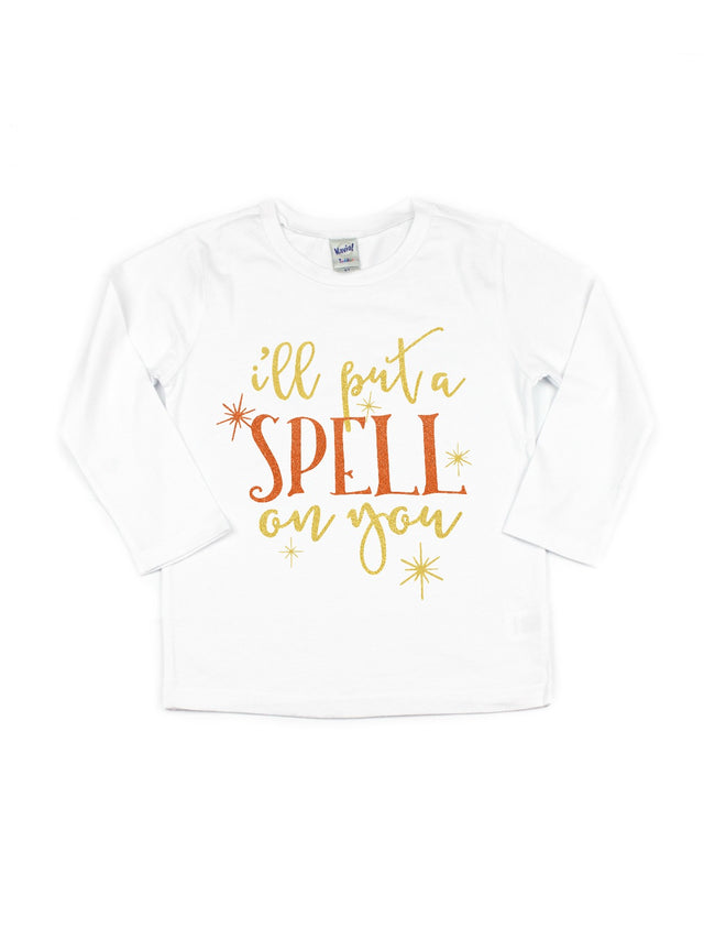 I'll Put a Spell on You Girls Long Sleeve Shirt