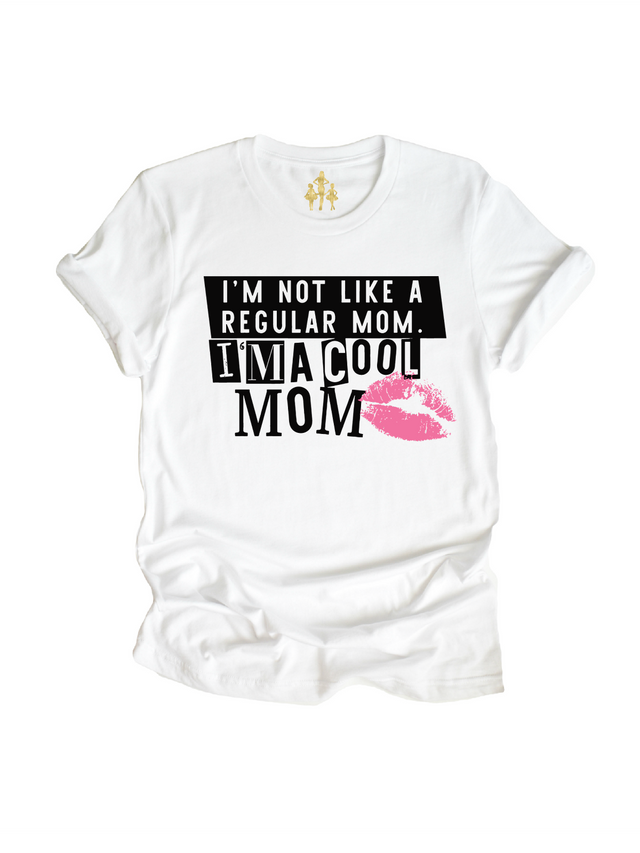I'm a Cool Mom White Adult Shirt