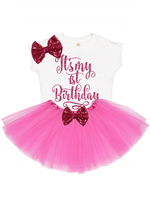 It's My First Birthday Girls Glitter Tutu Outfit | MMofPhilly - Mackenzie Madison of Philadelphia It's My First Birthday Girls Glitter Tutu Outfit | MMofPhilly - Mackenzie Madison of Philadelphia