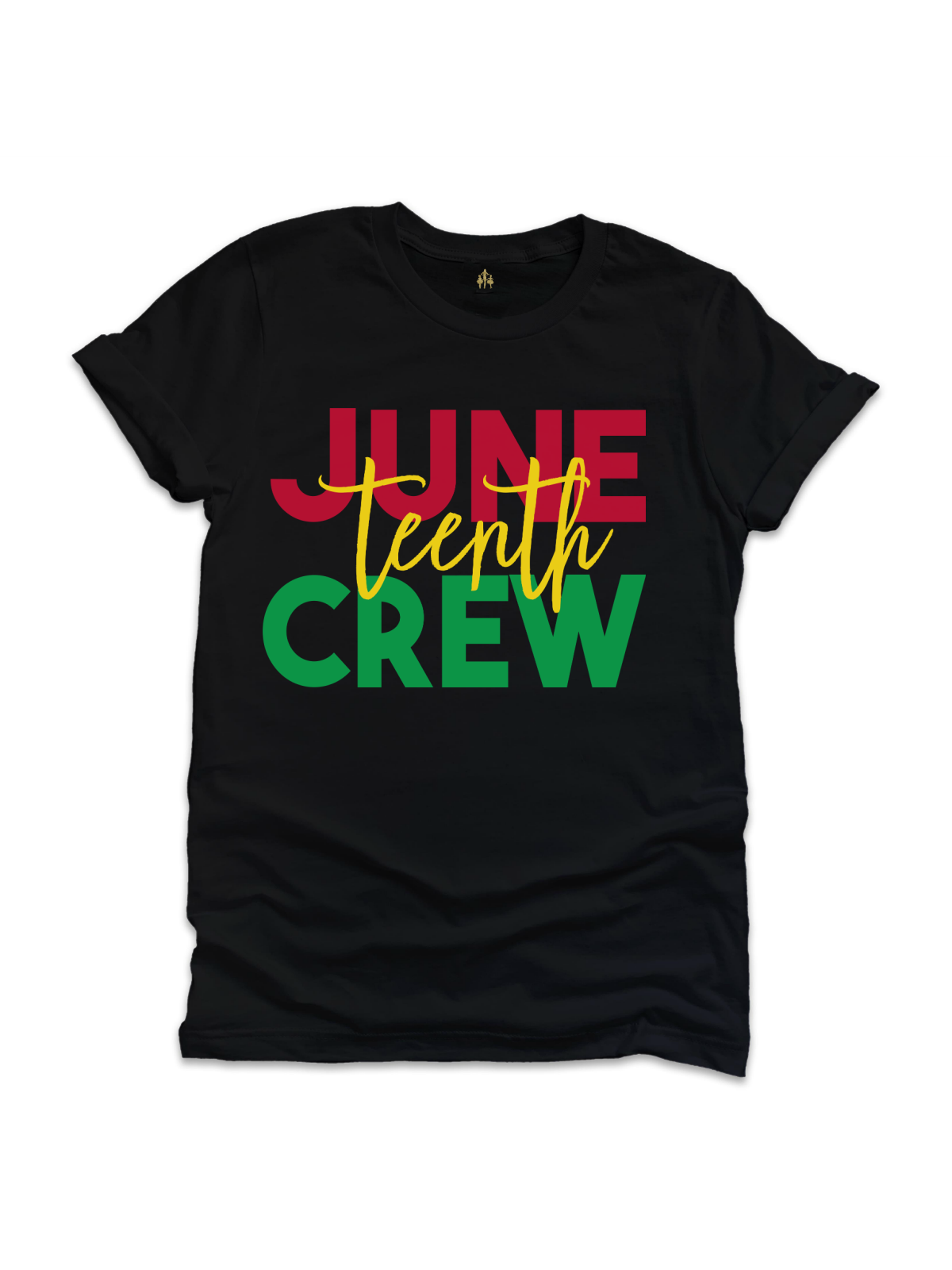 Juneteenth Crew Tees - Black