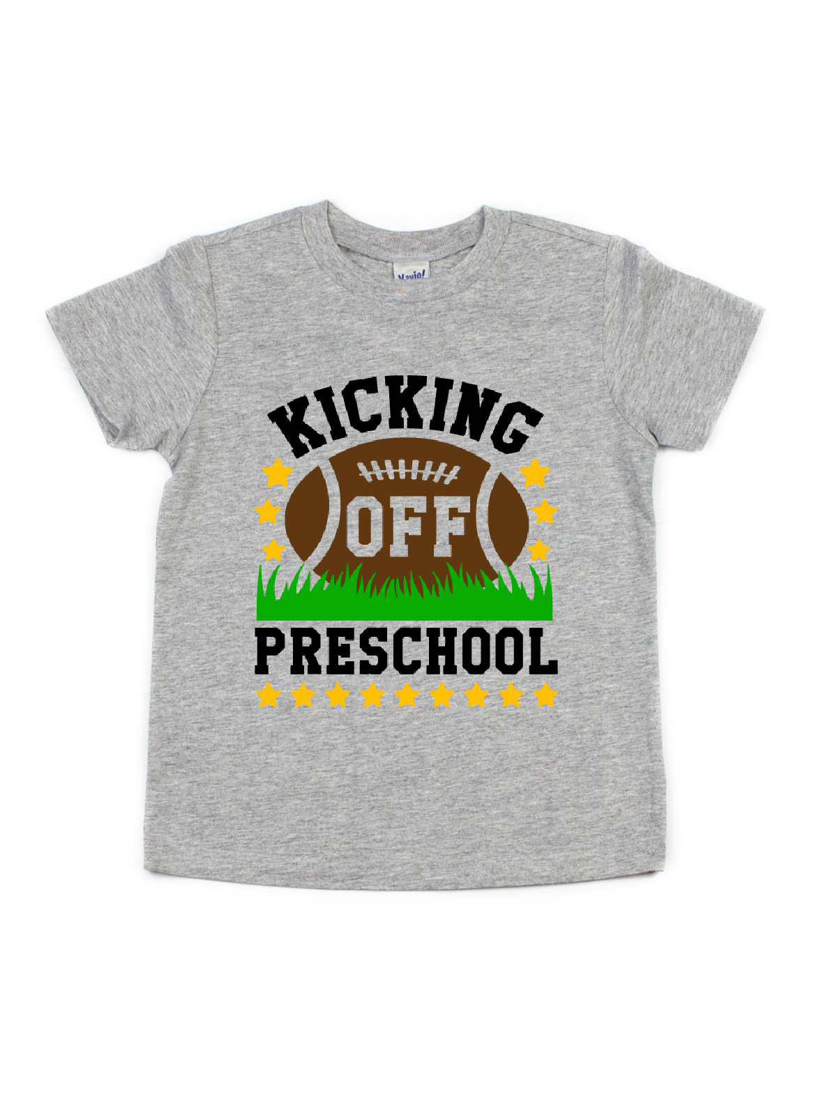 Kickin' Off Football Kids Shirt - White - All Grades