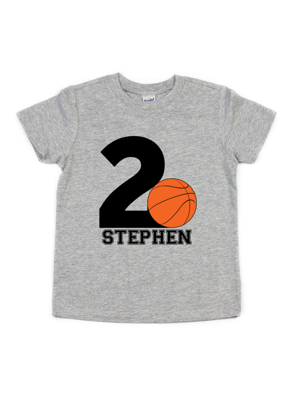 kids basketball birthday shirt