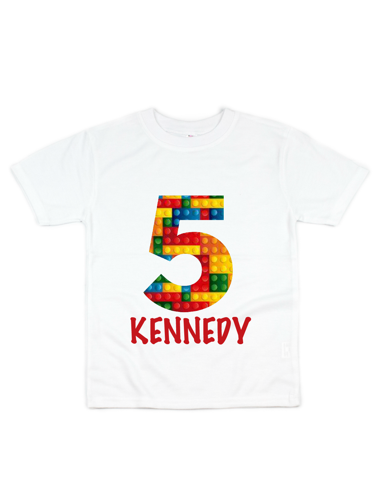 kids building blocks birthday shirts