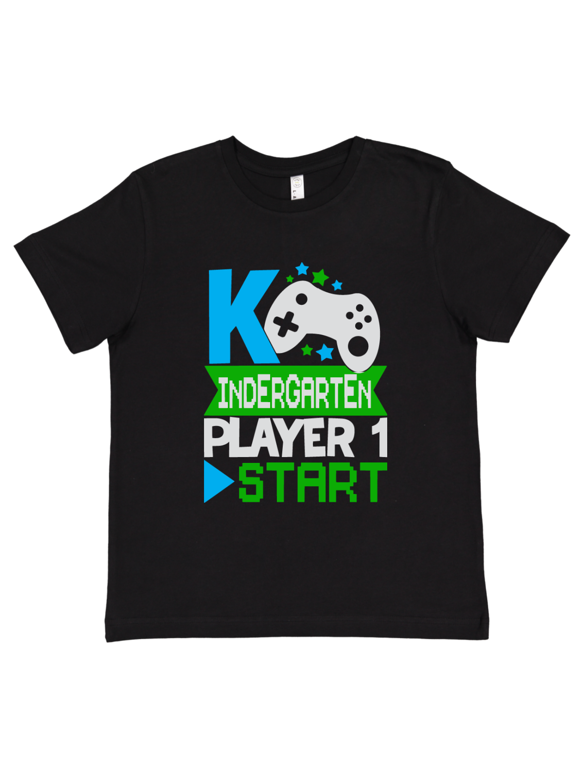 2nd grade player one start kids gamer school shirt