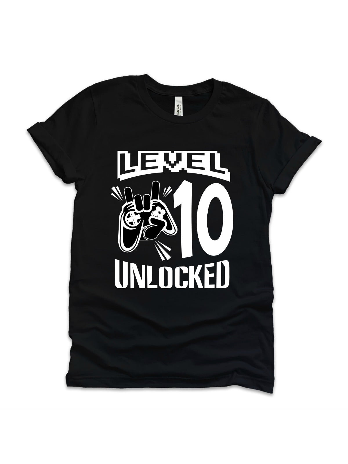 10th Birthday Shirt Level 10 Unlocked Happy Birthday To Me 10th Birthday Shirt Level 10 Unlocked Happy Birthday To Me