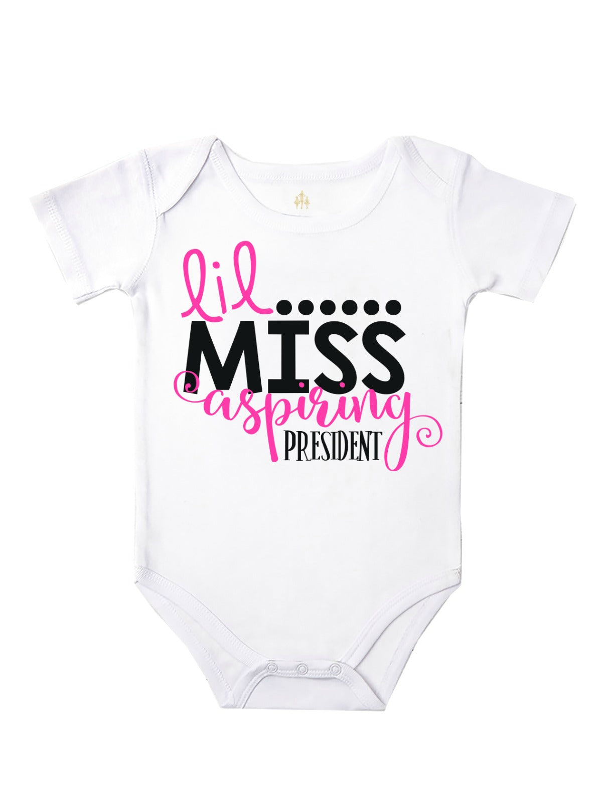 lil miss aspiring president baby bodysuit